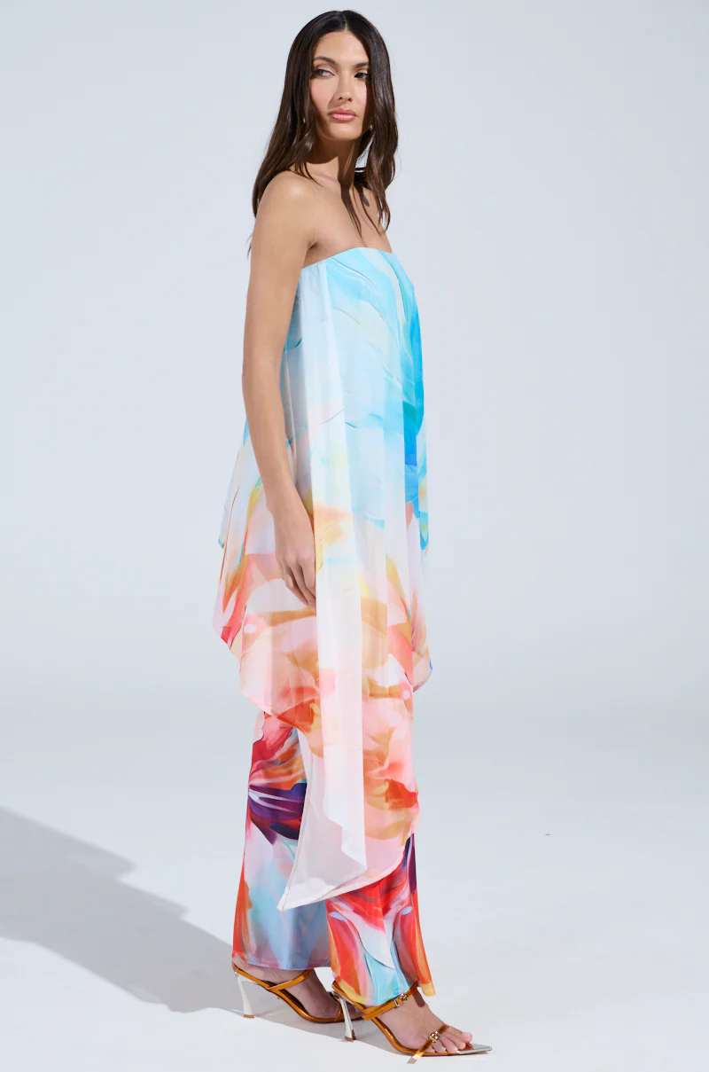 ON A BEACH SOMEWHERE PRINTED JUMPSUIT - Image 5
