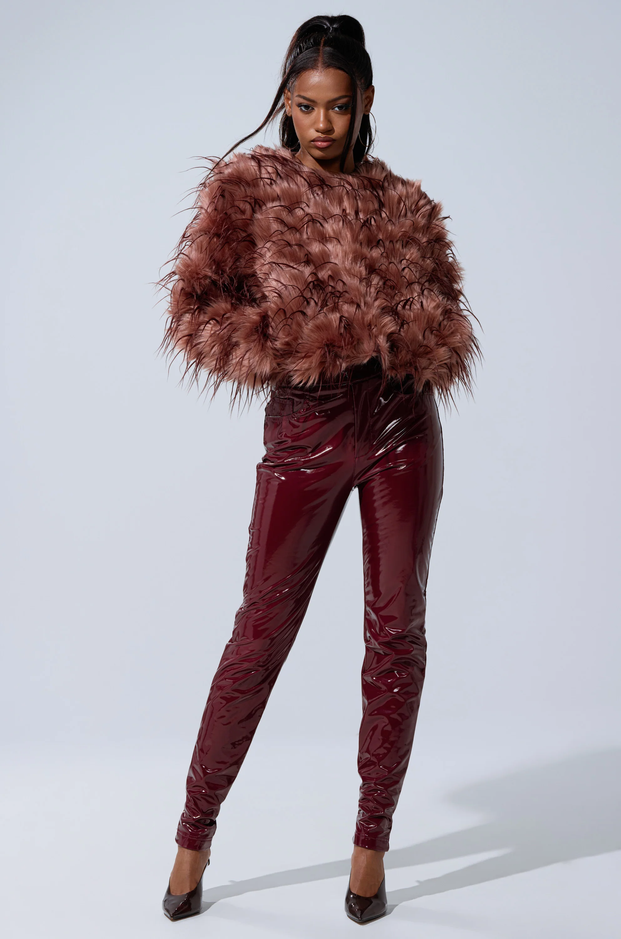ON FIRE FAUX LEATHER LEGGING - Image 11