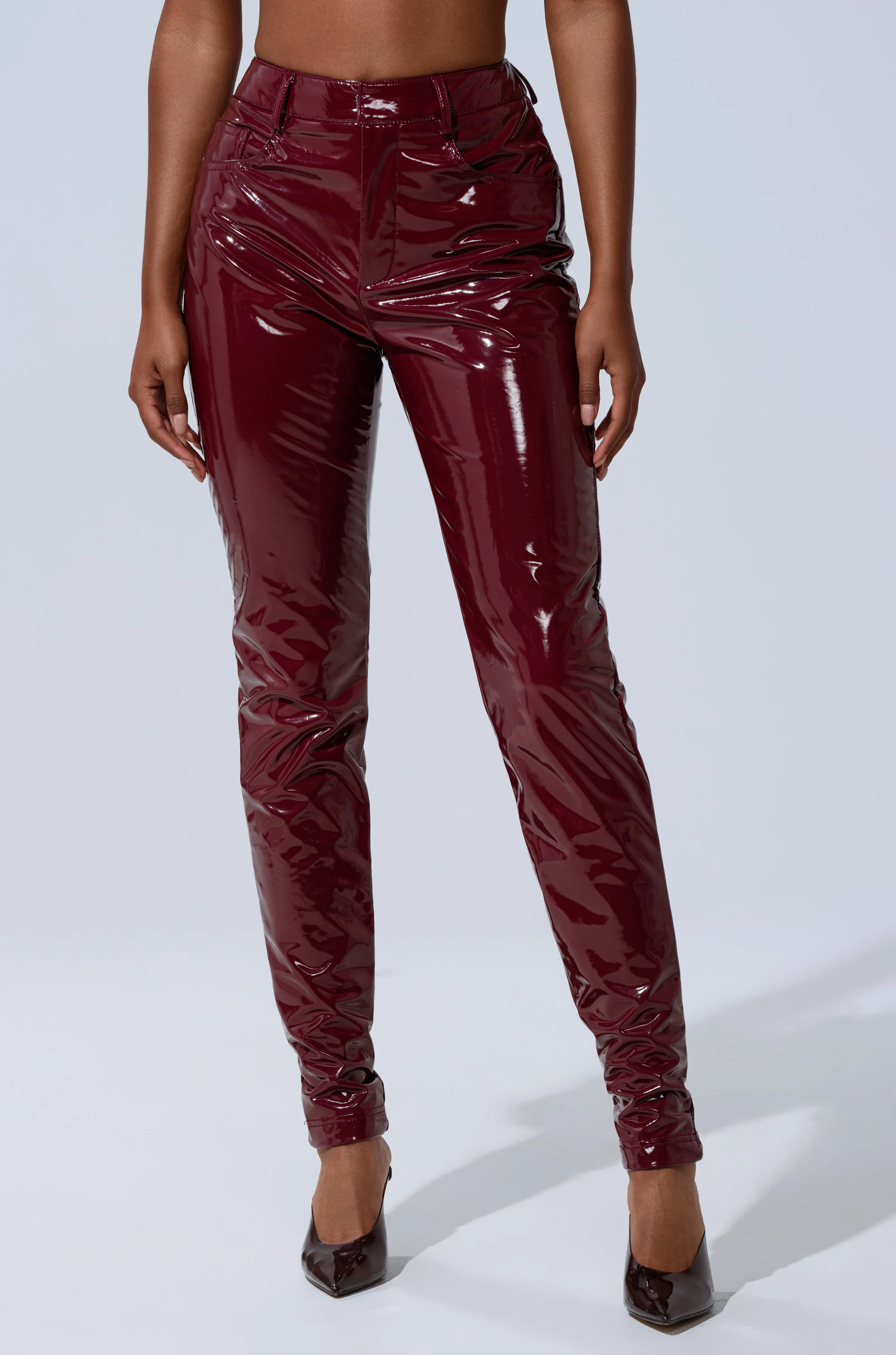 ON FIRE FAUX LEATHER LEGGING - Image 4