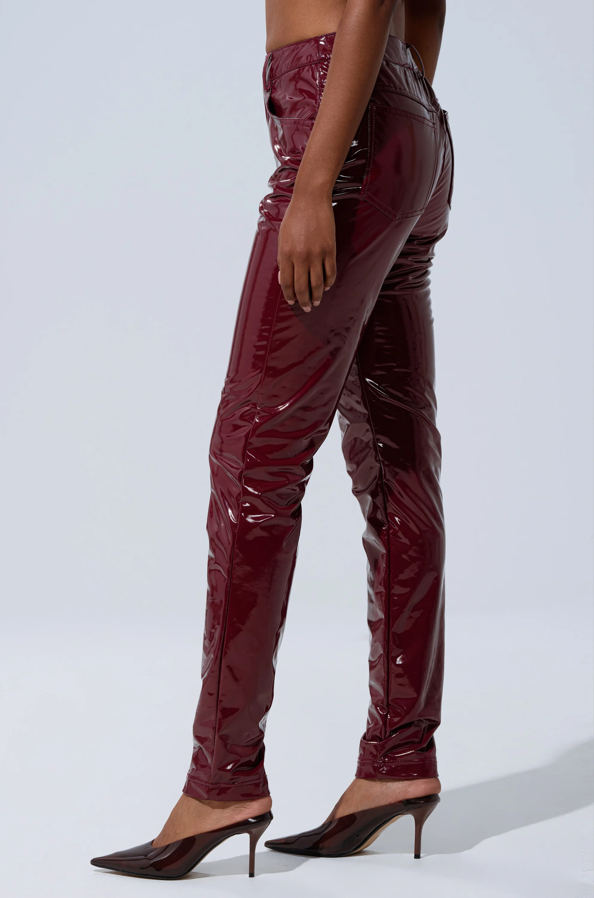 ON FIRE FAUX LEATHER LEGGING - Image 5