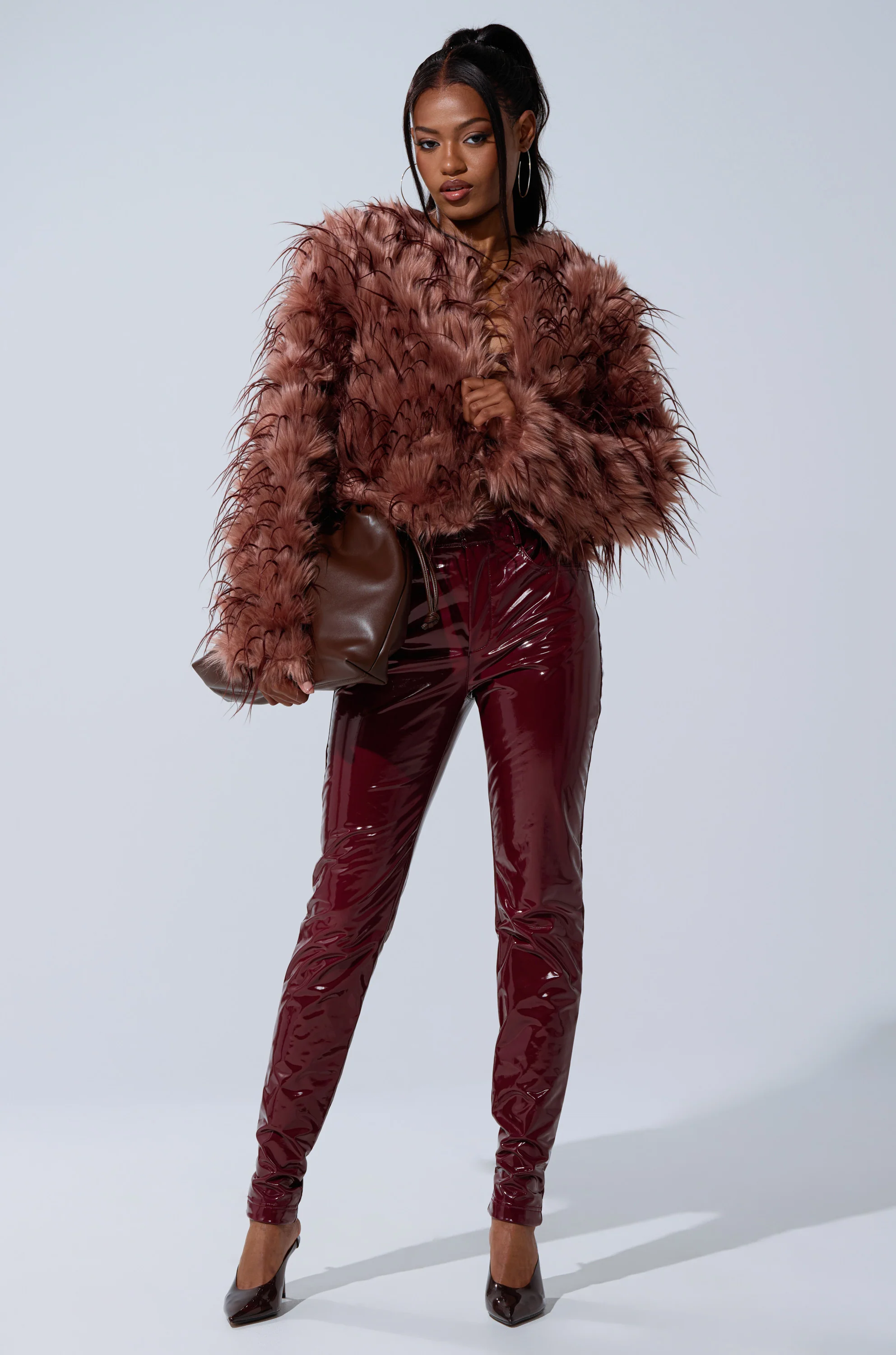 ON FIRE FAUX LEATHER LEGGING - Image 8