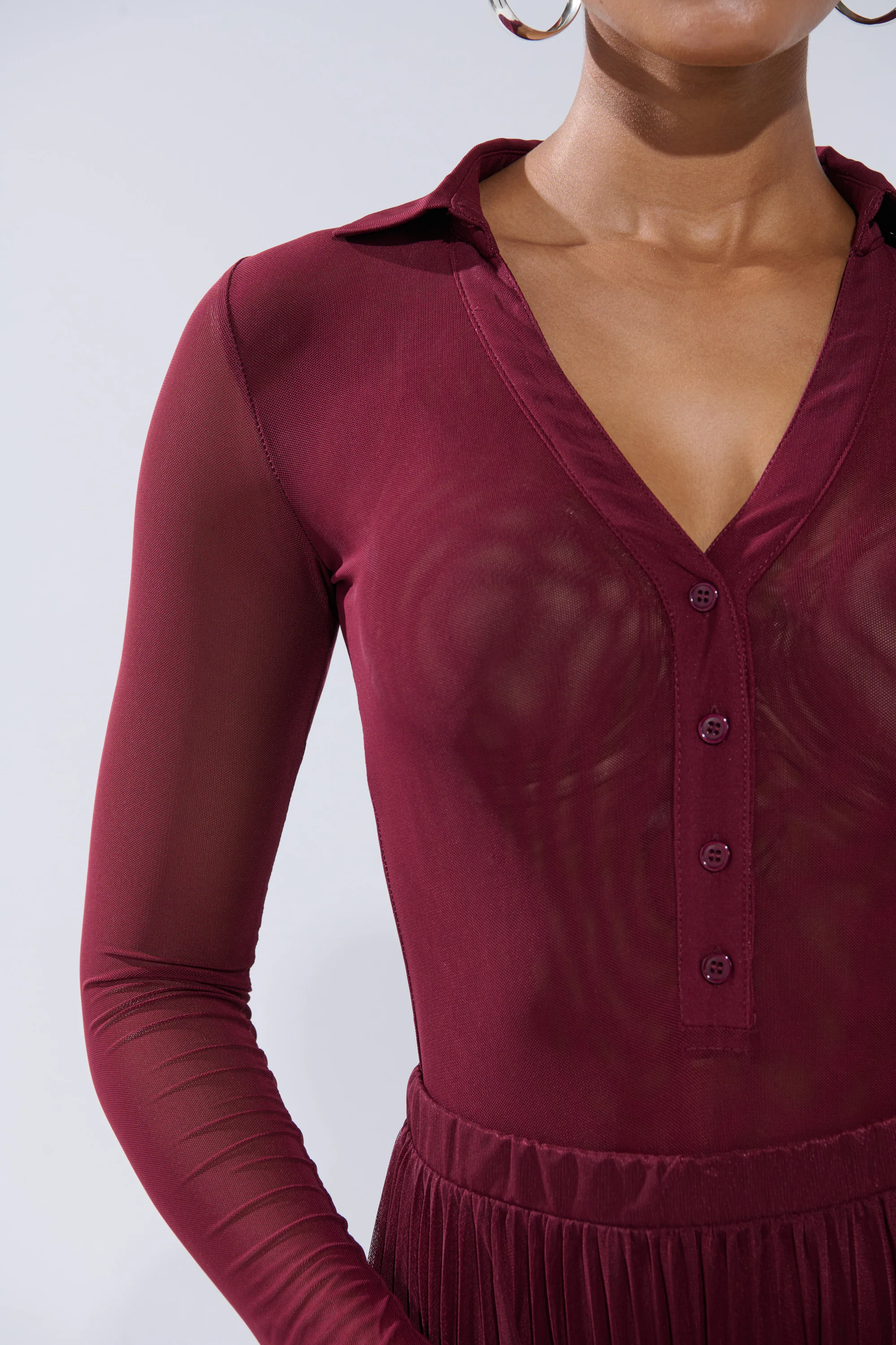 ON FIRE MESH BODYSUIT - Image 10