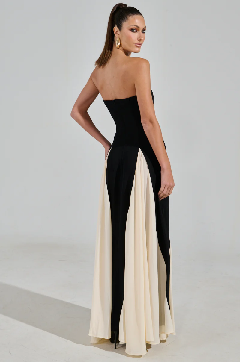 ON MY FYP CHIFFON MAXI DRESS - Image 5