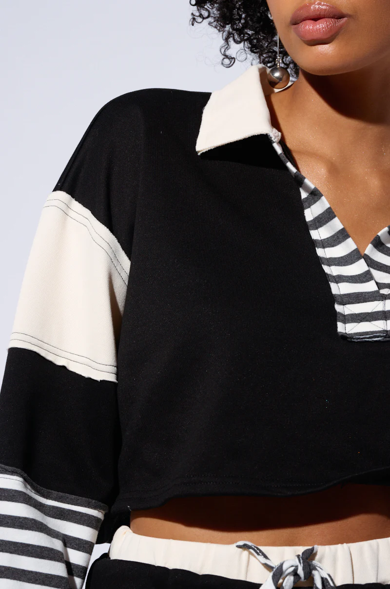 ON MY MIND CROP SWEATSHIRT - Image 5