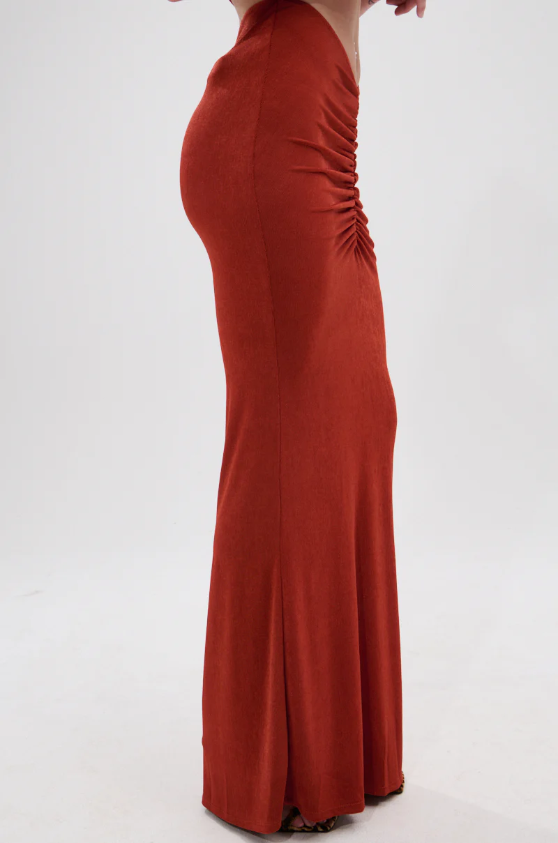 ON MY MIND SLINKY MAXI SKIRT - Image 3