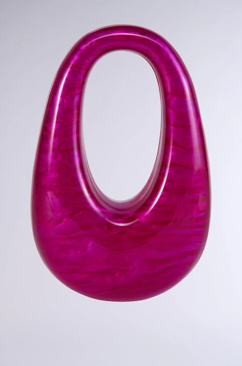 ON MY VIBE ACRYLIC PURSE IN PINK - Image 5