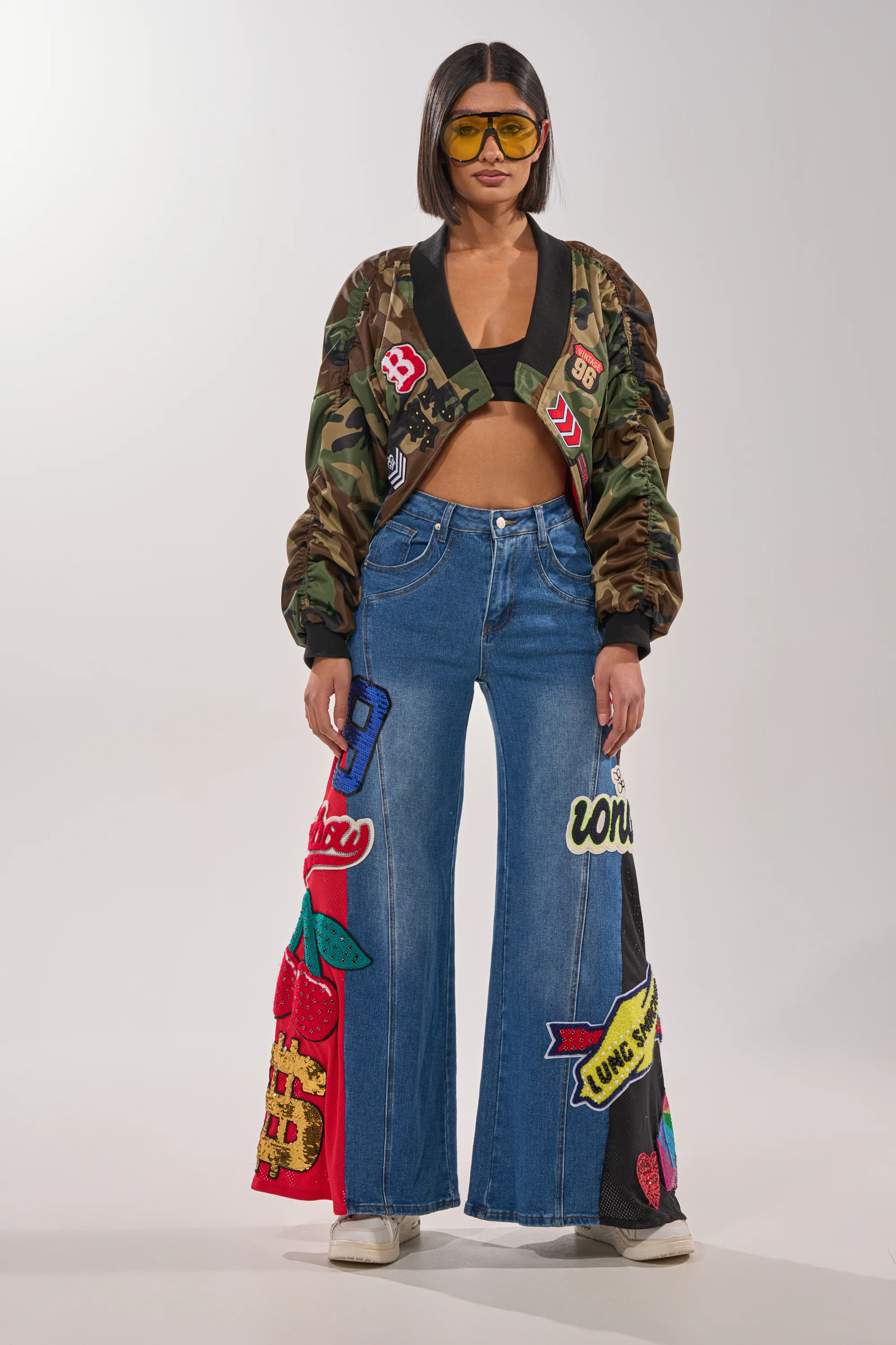 ON THE RUN CAMO BOMBER - Image 6