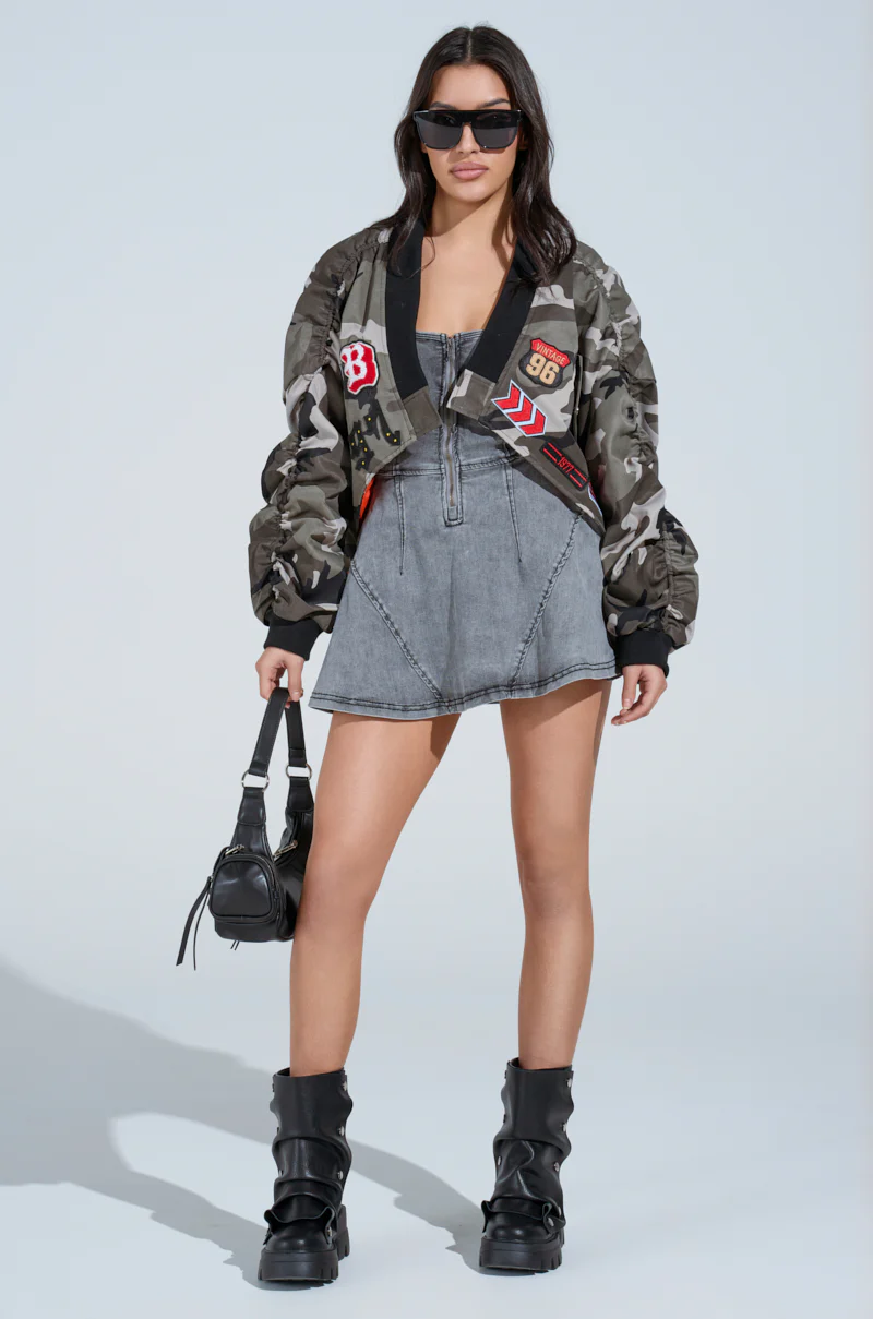 ON THE RUN CAMO SHRUG - Image 6