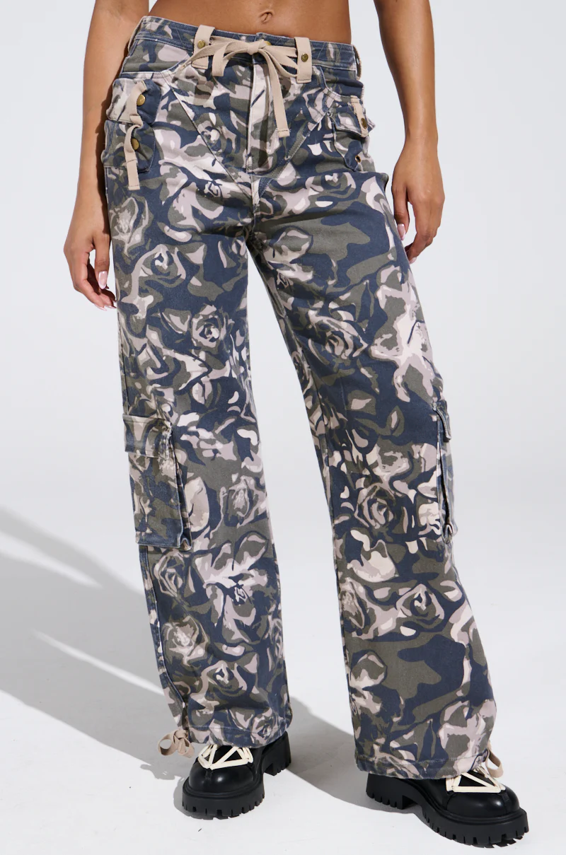 ON TOP OF IT WASHED CAMO JOGGER - Image 3