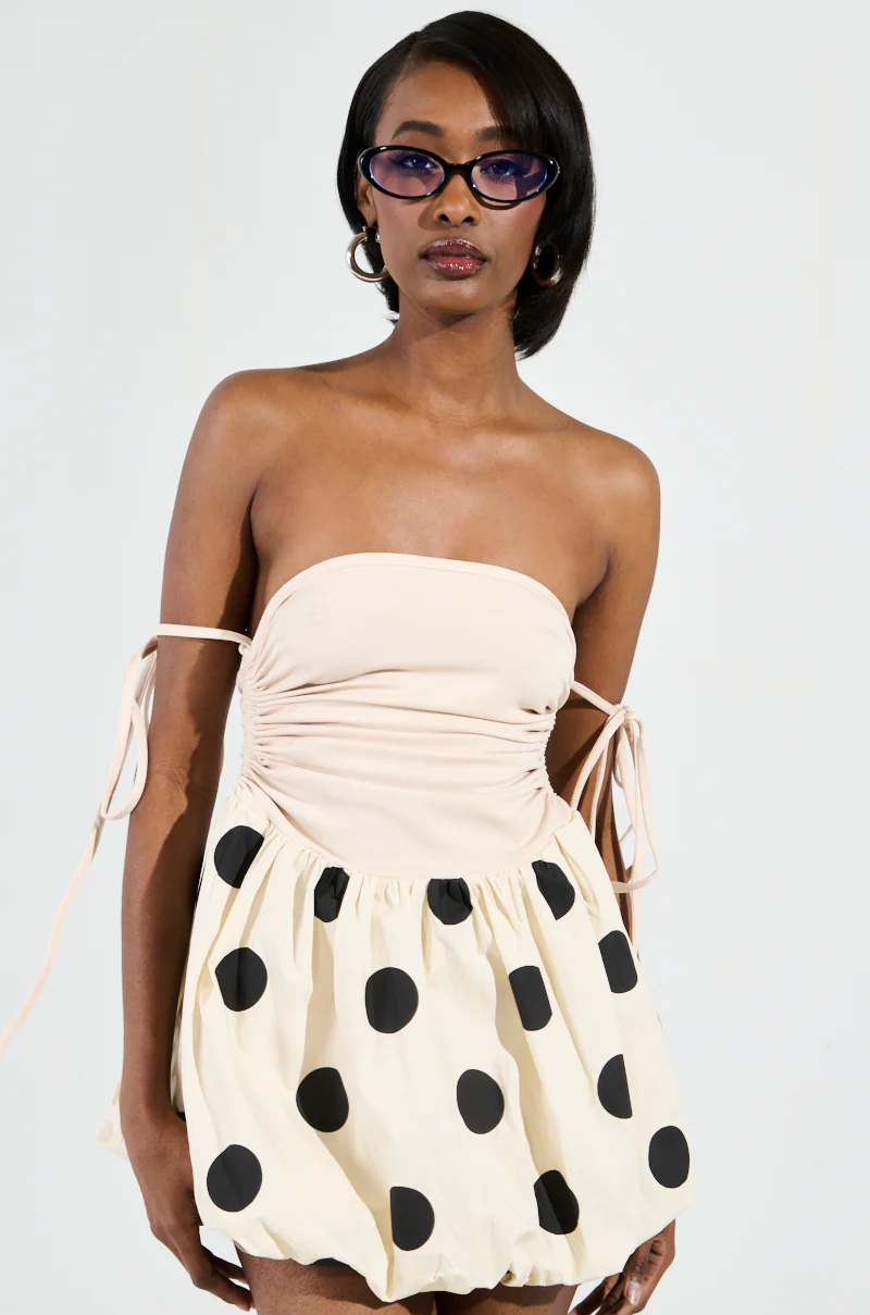 ON TREND BUBBLE MINI DRESS - Image 3