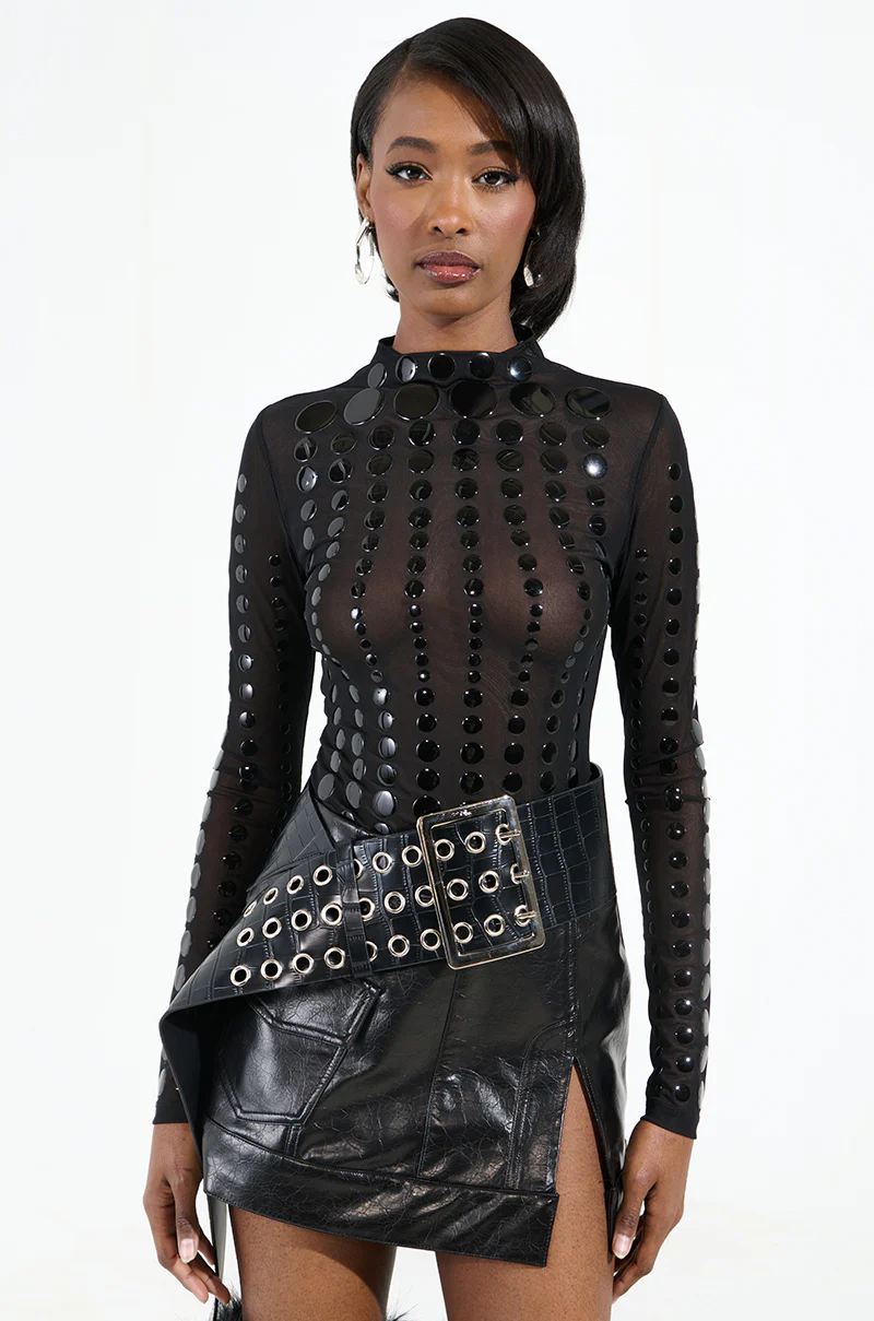 ON TREND OVERSIZED LOW RISE BELT - Image 6