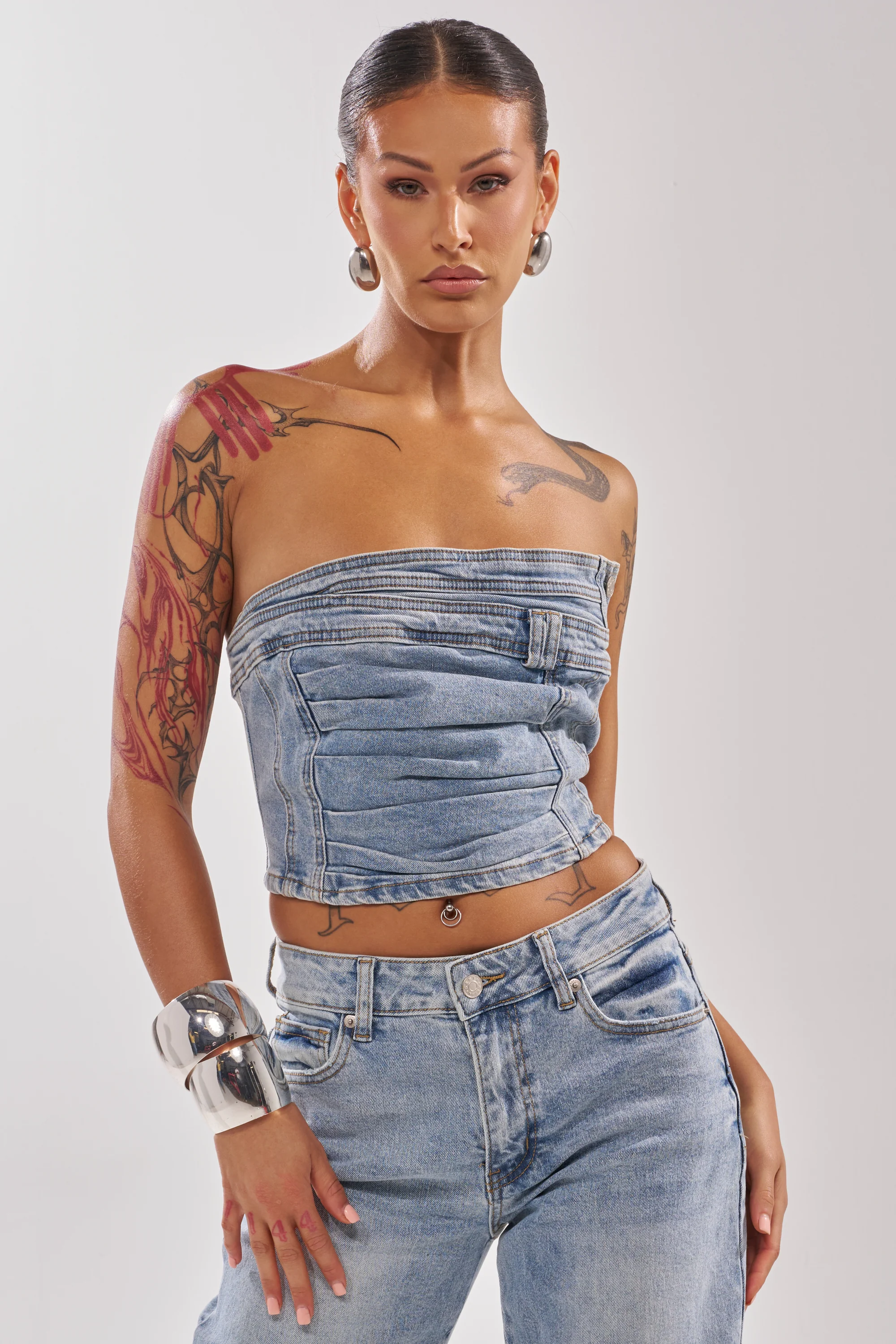 ON YOUR MIND DENIM CORSET - Image 2