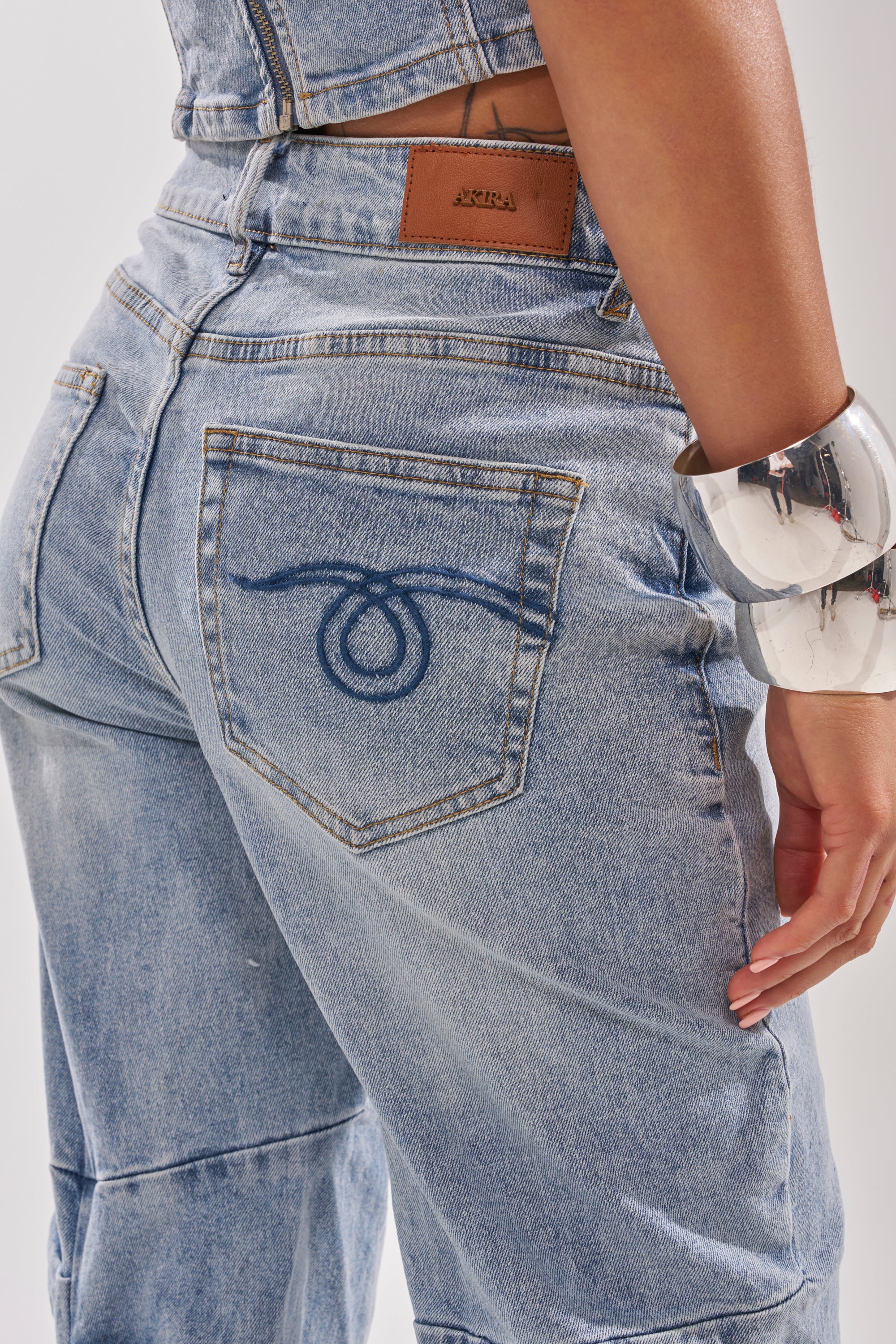 ON YOUR MIND STACKED DENIM - Image 11