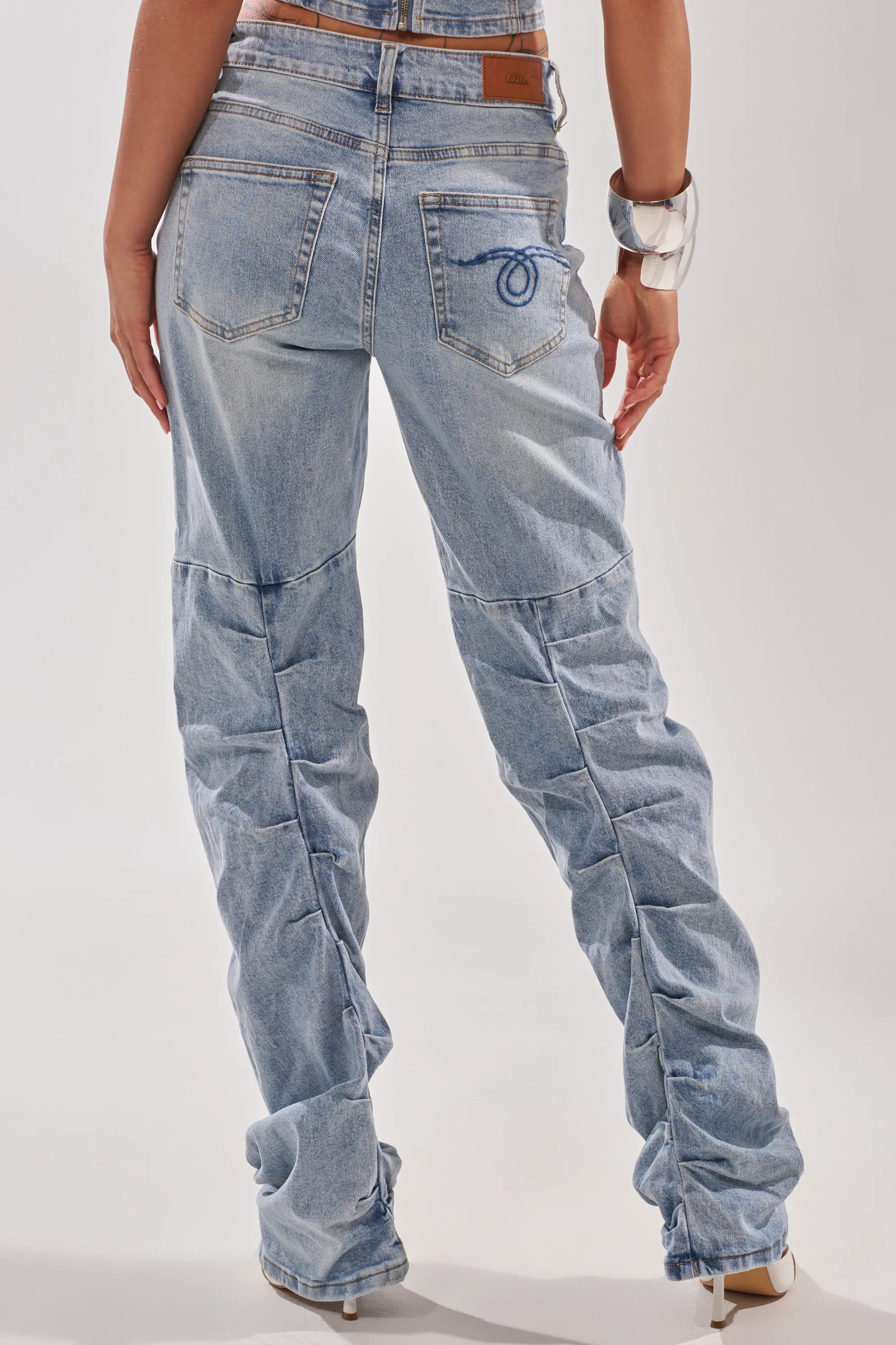 ON YOUR MIND STACKED DENIM - Image 7