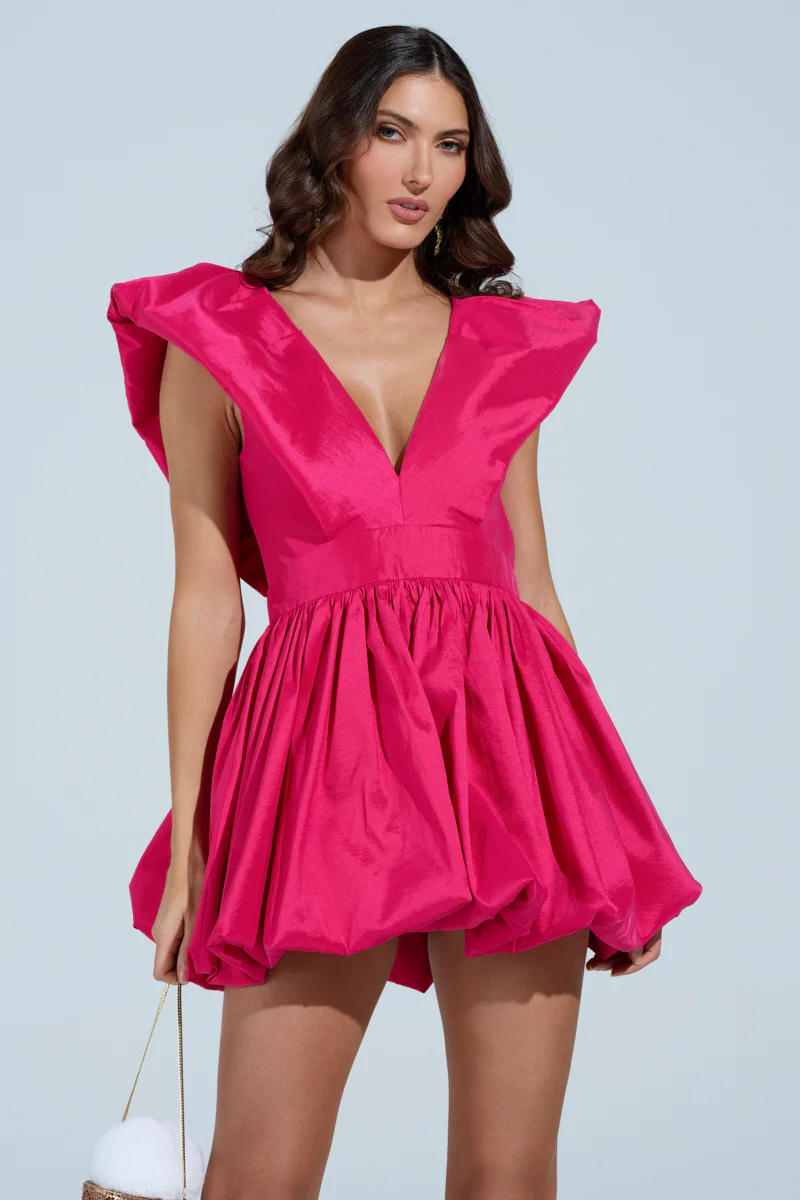 ONCE UPON A DREAM WOVEN MINI DRESS - Image 3