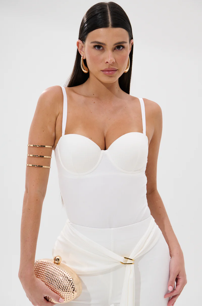 ONE AND ONLY BODYSUIT IN WHITE - Image 2