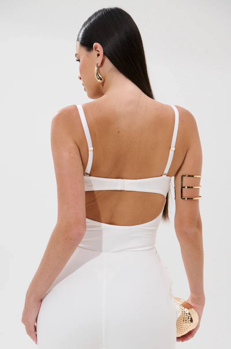 ONE AND ONLY BODYSUIT IN WHITE - Image 4