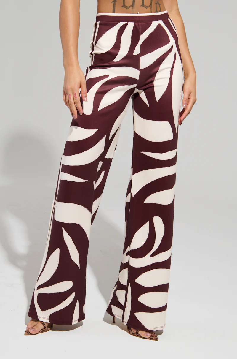 ONE FOR YOU PRINTED PALAZZO PANT - Image 2
