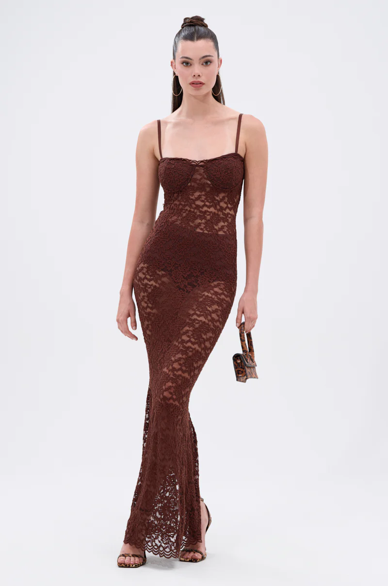 ONE OF A KIND LACE MIDI DRESS - Image 2