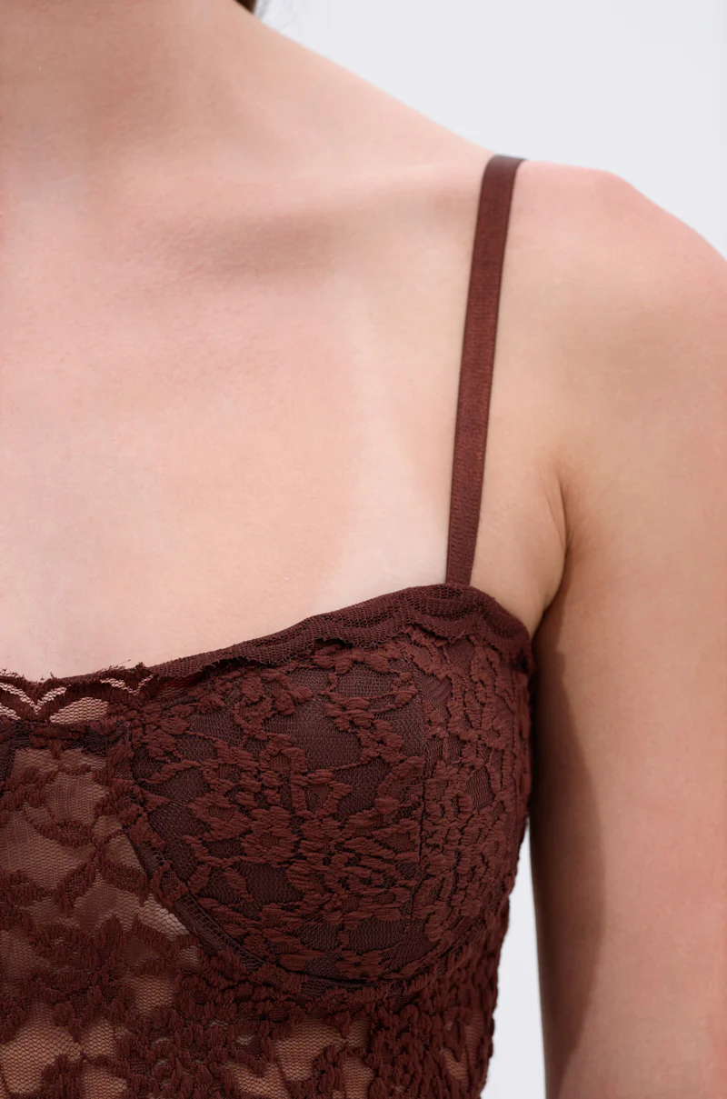 ONE OF A KIND LACE MIDI DRESS - Image 6