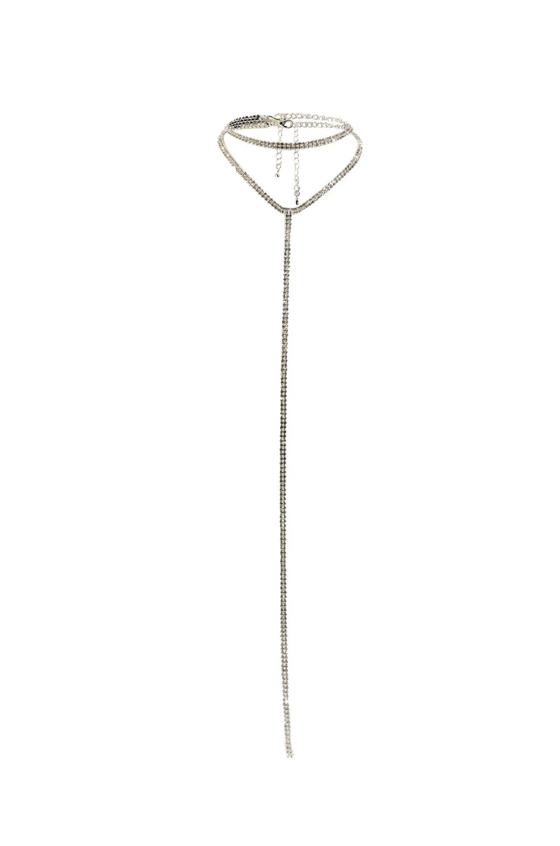 ONE OF A KIND SILVER SHINE NECKLACE - Image 3