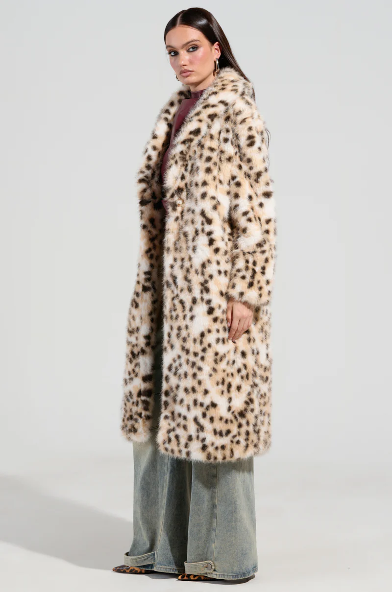 ONE OF ONE FAUX FUR TRENCH - Image 5