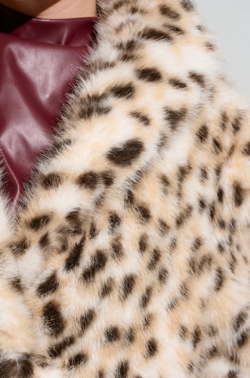 ONE OF ONE FAUX FUR TRENCH - Image 7