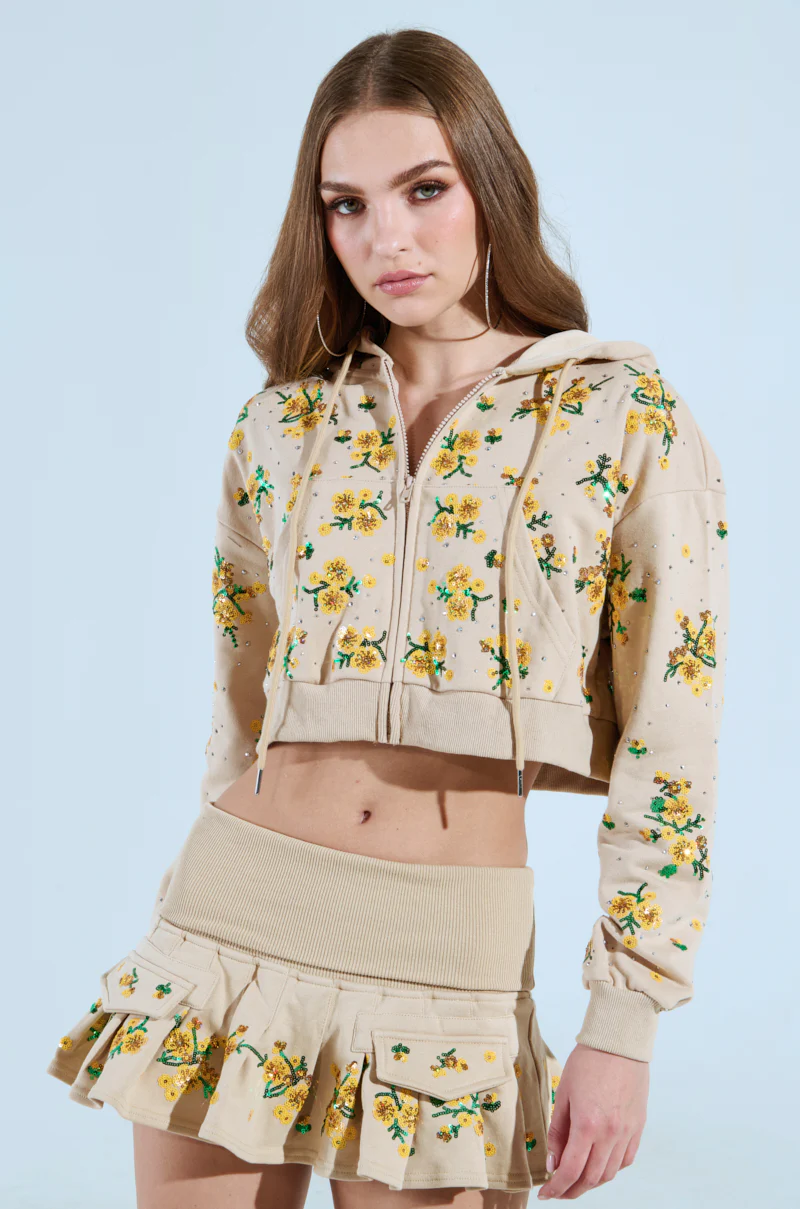 ONE TOO MANY TIMES ZIP UP SWEATSHIRT - Image 4