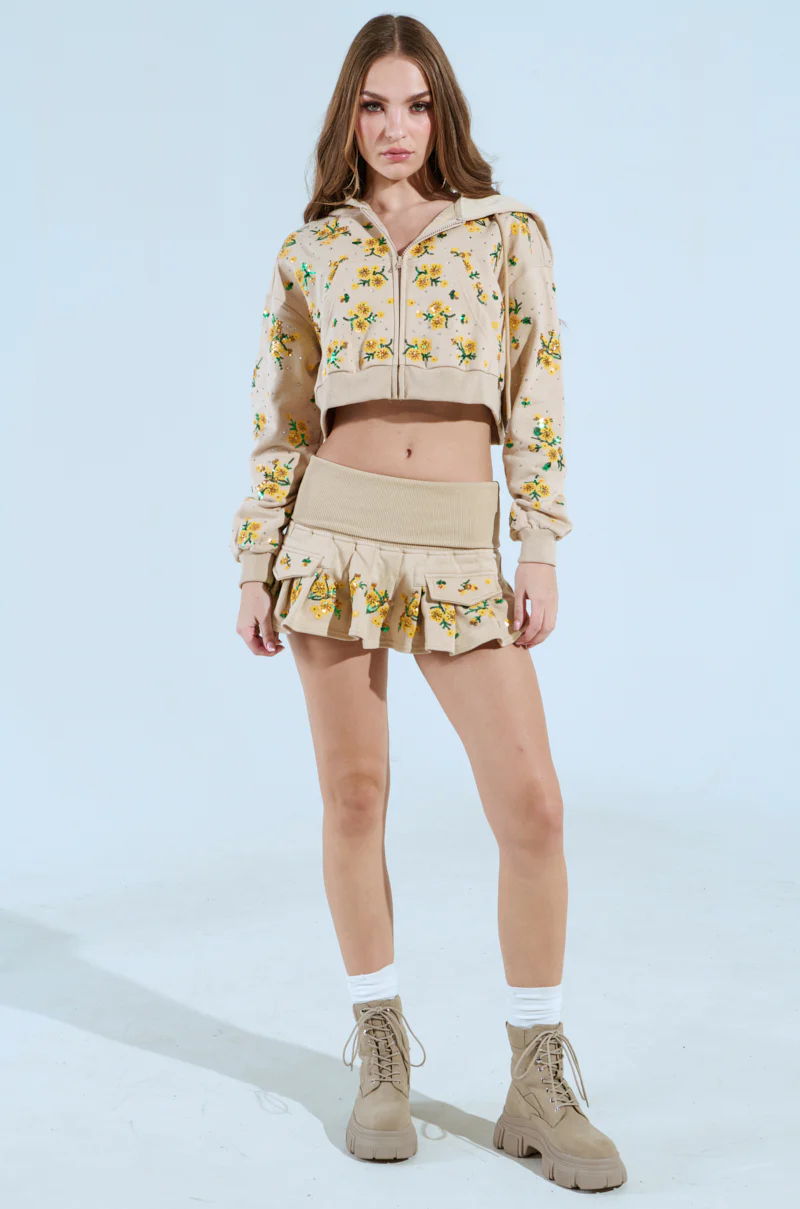 ONE TOO MANY TIMES MINI PLEATED SKIRT - Image 5