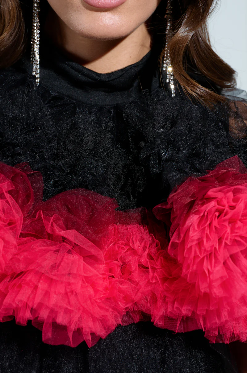 ONLY ME OMBRE TULLE MINI DRESS - Image 7