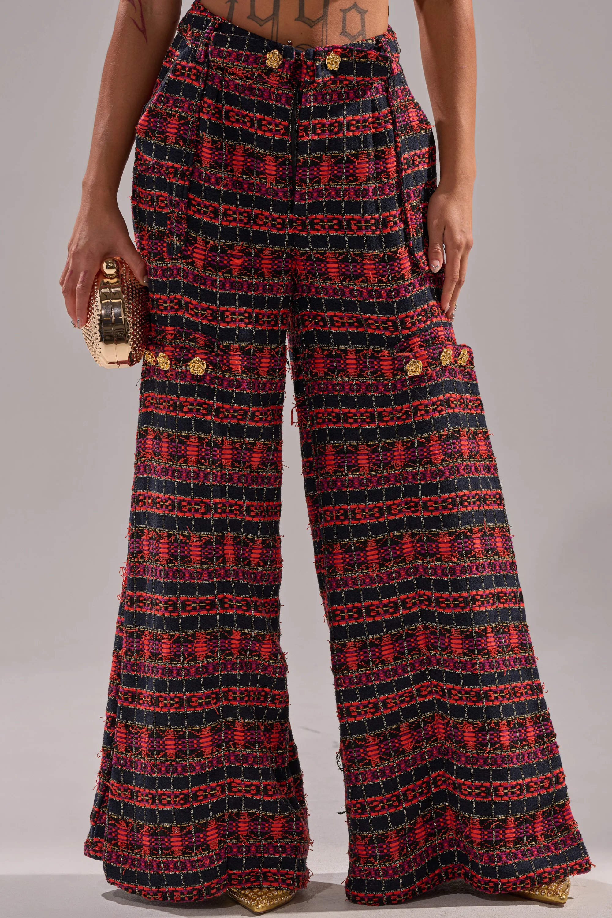 ONLY THINK ABOUT YOU TROUSER IN TWEED - Image 2