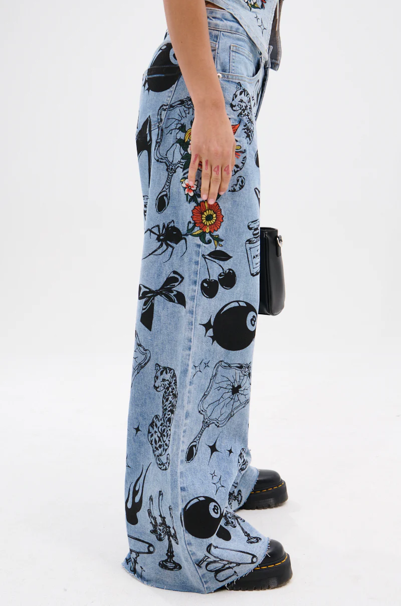 OUT OF MY LEAGUE RELAXED DENIM - Image 4