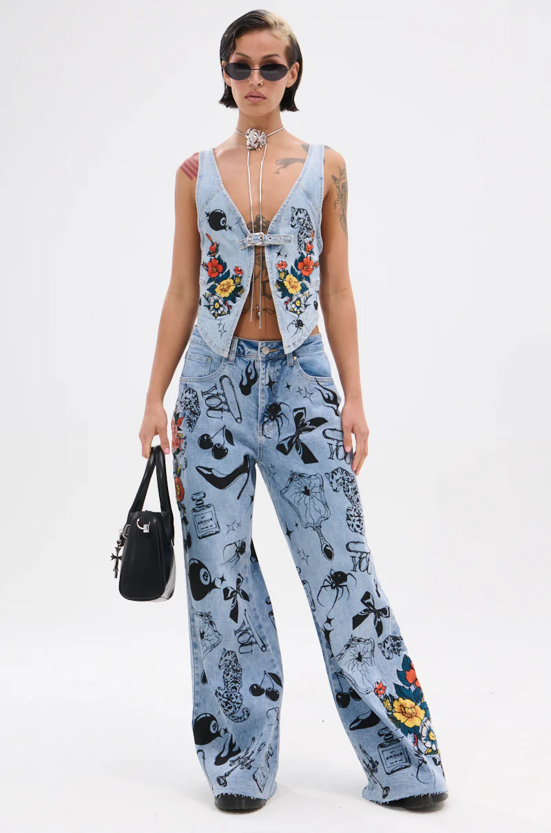 OUT OF MY LEAGUE RELAXED DENIM - Image 7