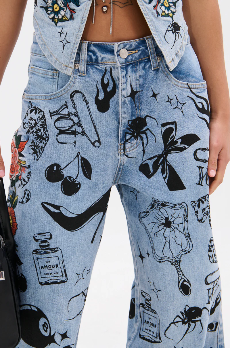 OUT OF MY LEAGUE RELAXED DENIM - Image 8