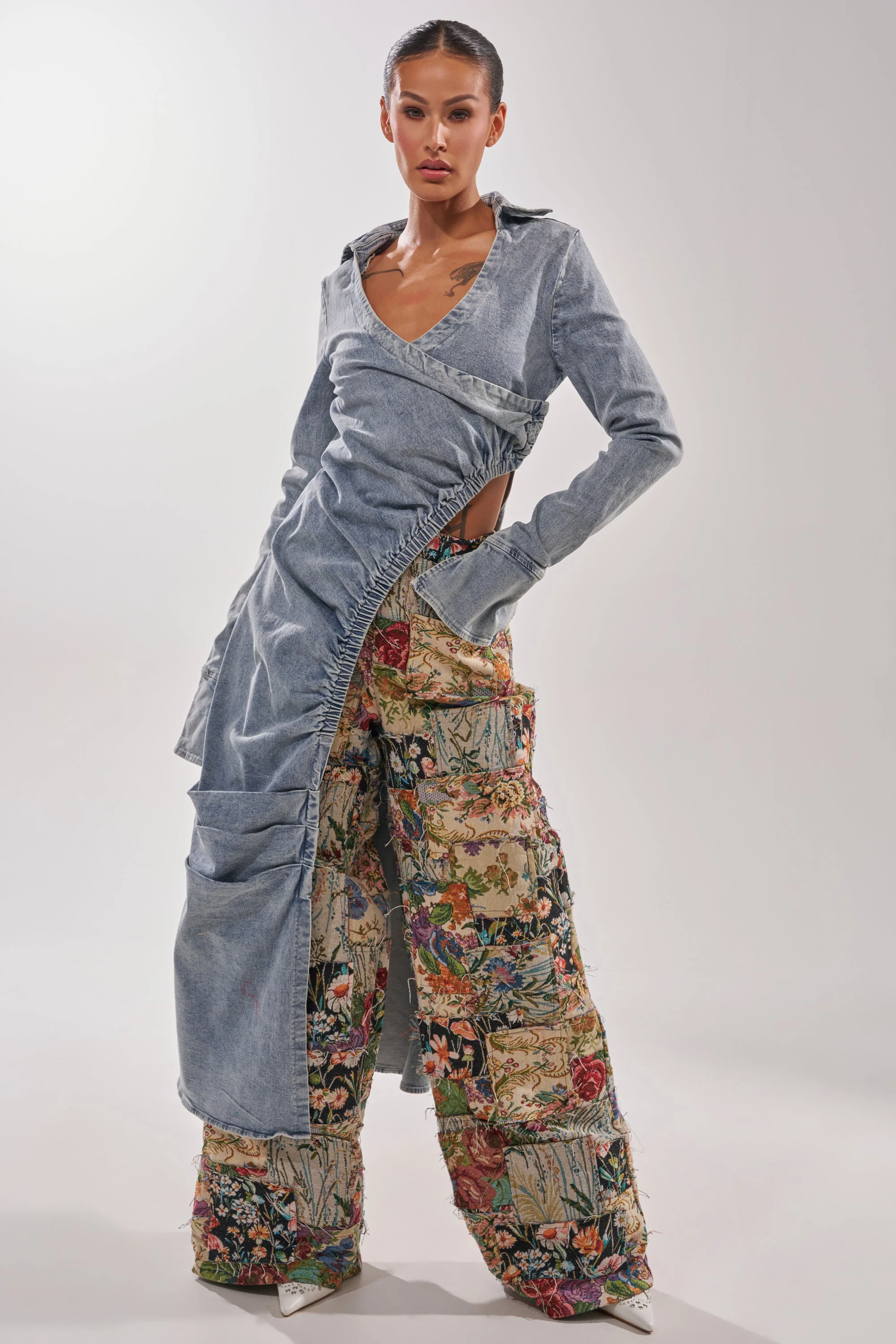 OUT OF MY MIND TAPESTRY PANT - Image 5
