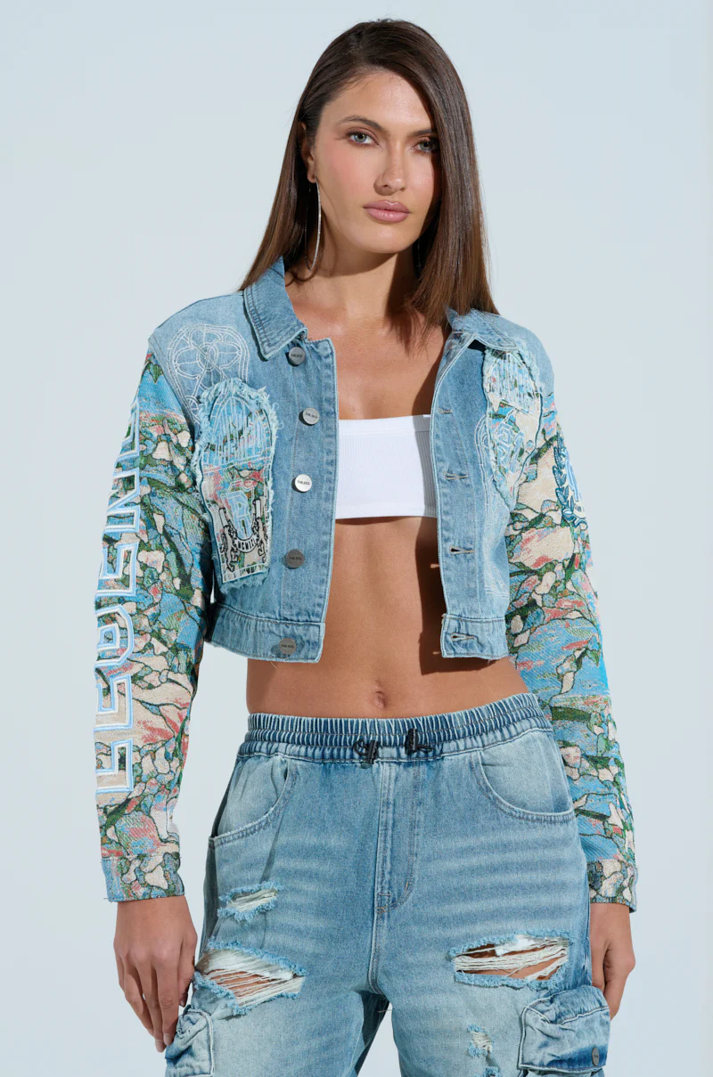 OUT OF THIS WORLD DENIM JACKET - Image 2