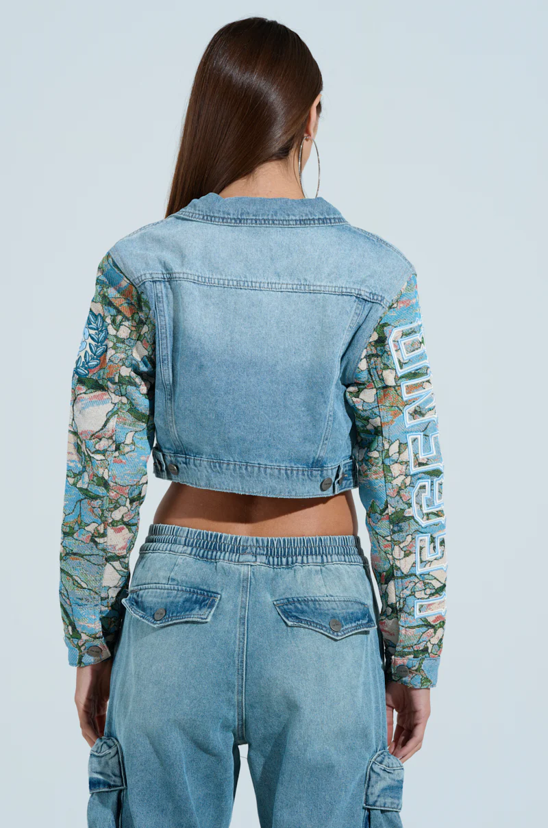 OUT OF THIS WORLD DENIM JACKET - Image 4
