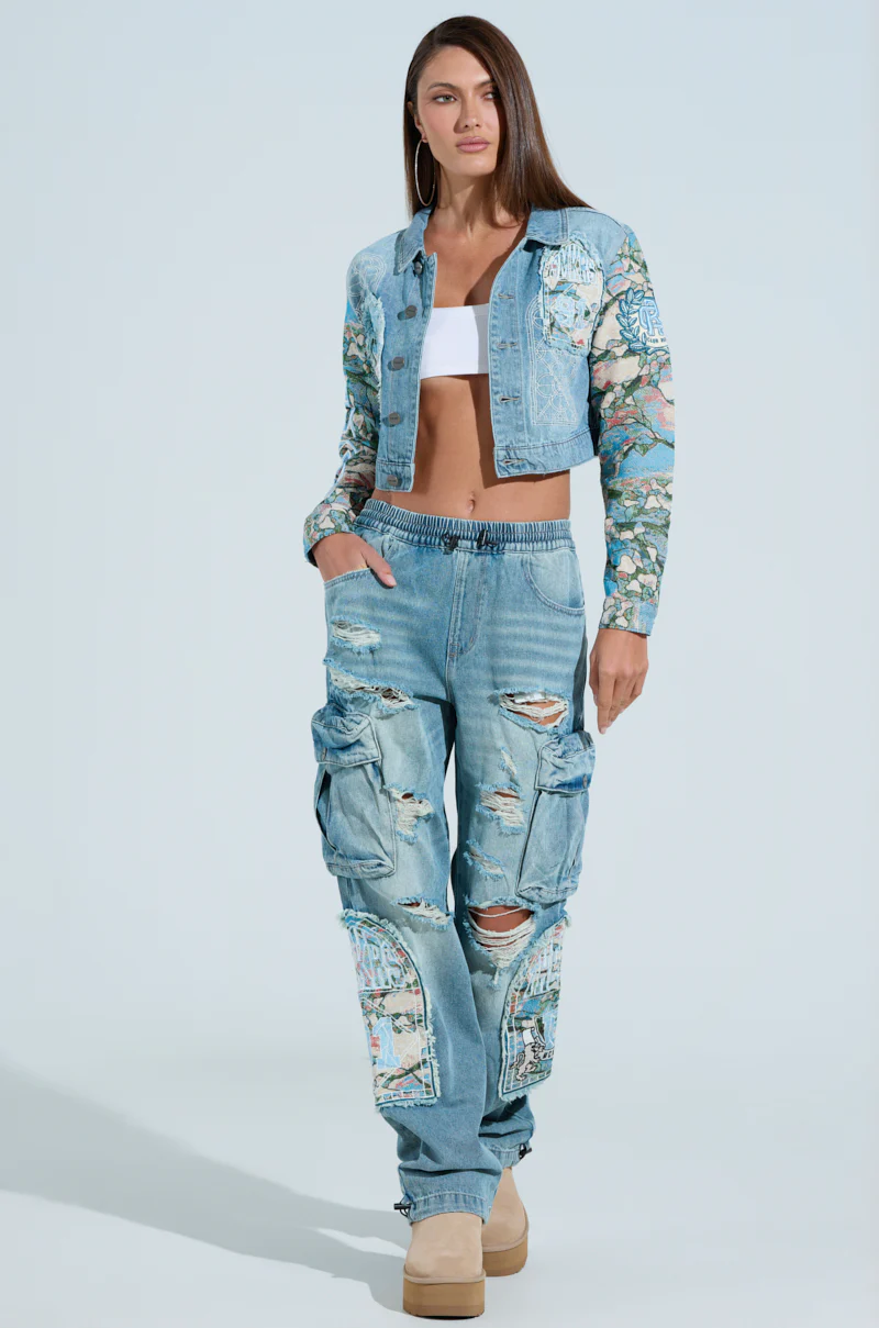 OUT OF THIS WORLD DENIM JACKET - Image 5