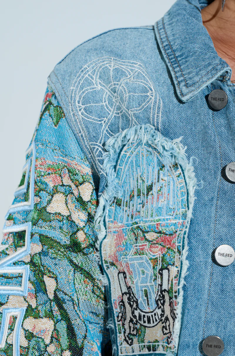 OUT OF THIS WORLD DENIM JACKET - Image 8