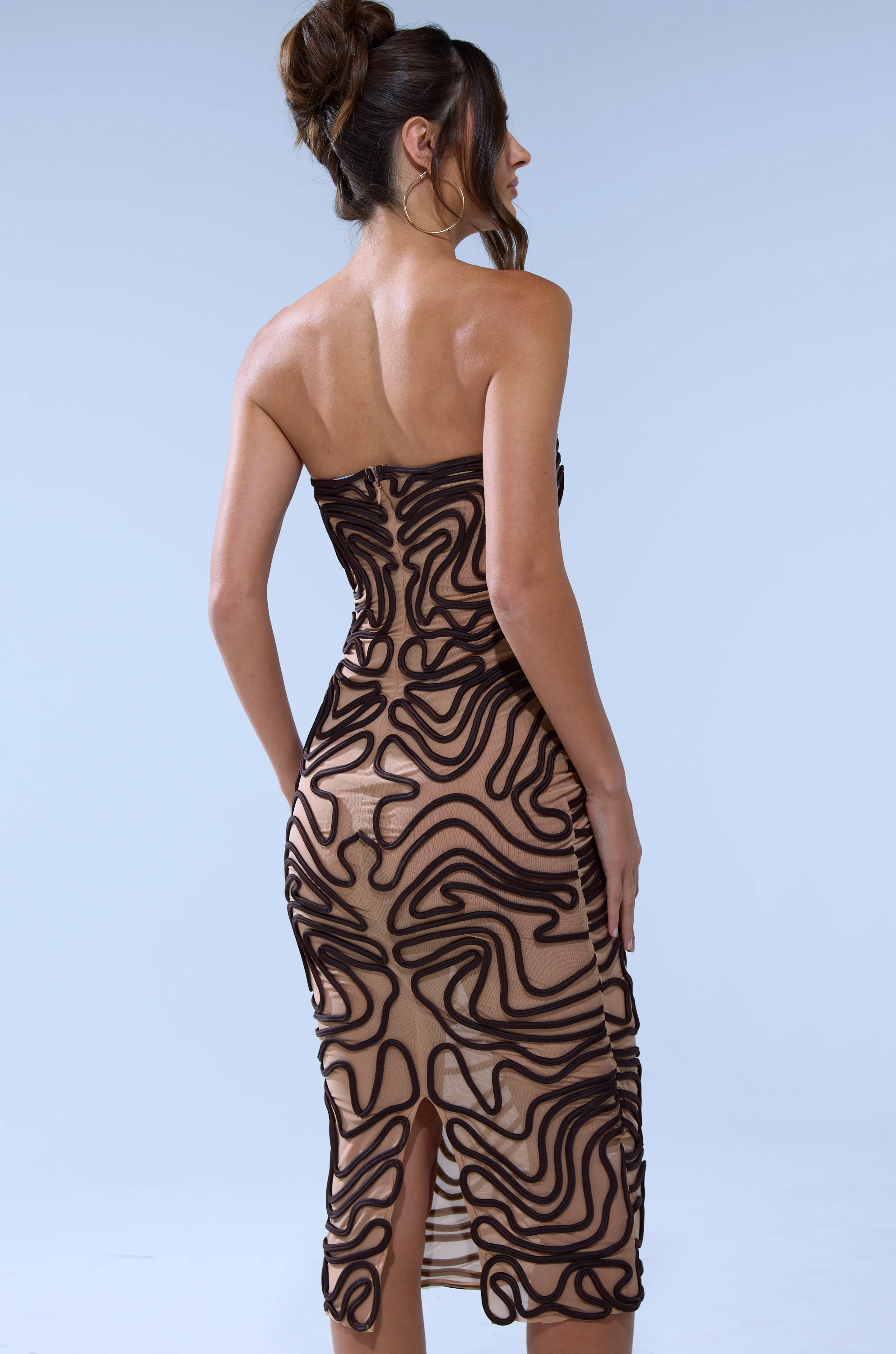 OUT OF THIS WORLD MIDI DRESS - Image 5