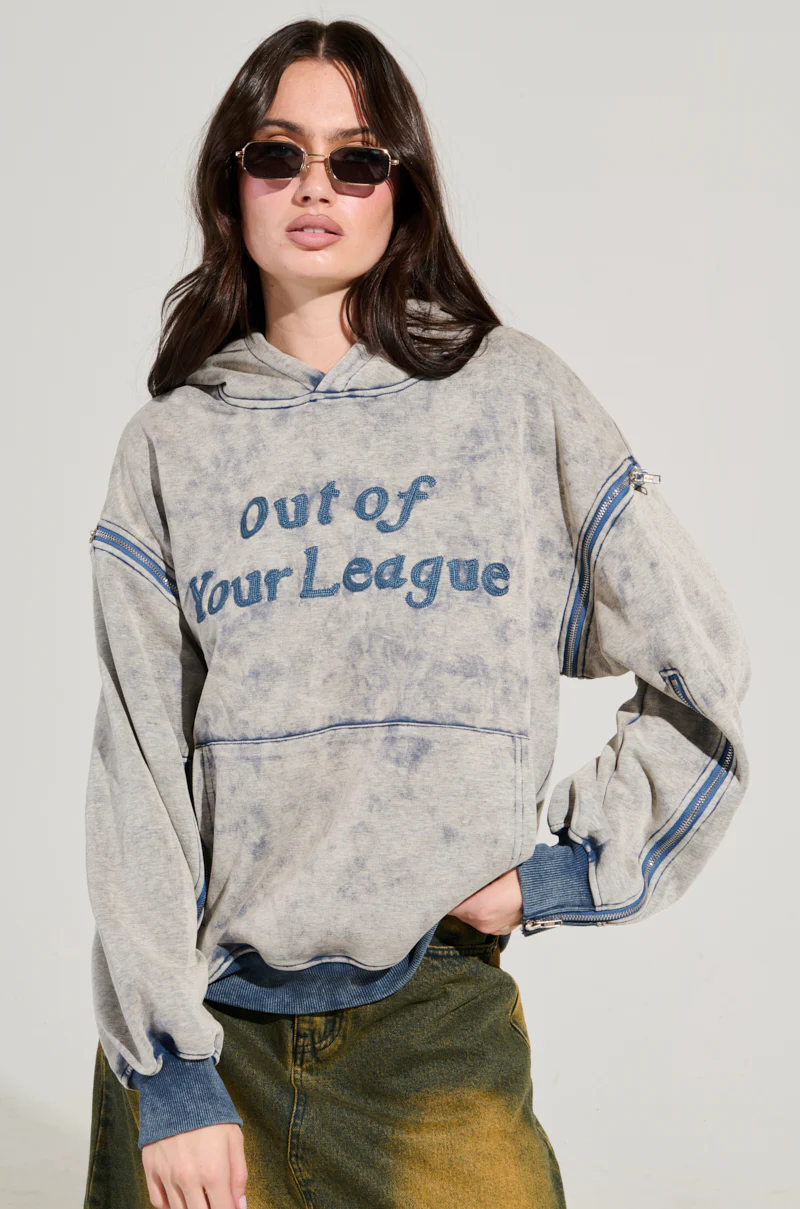 OUT OF YOUR LEAGUE HOODIE - Image 2