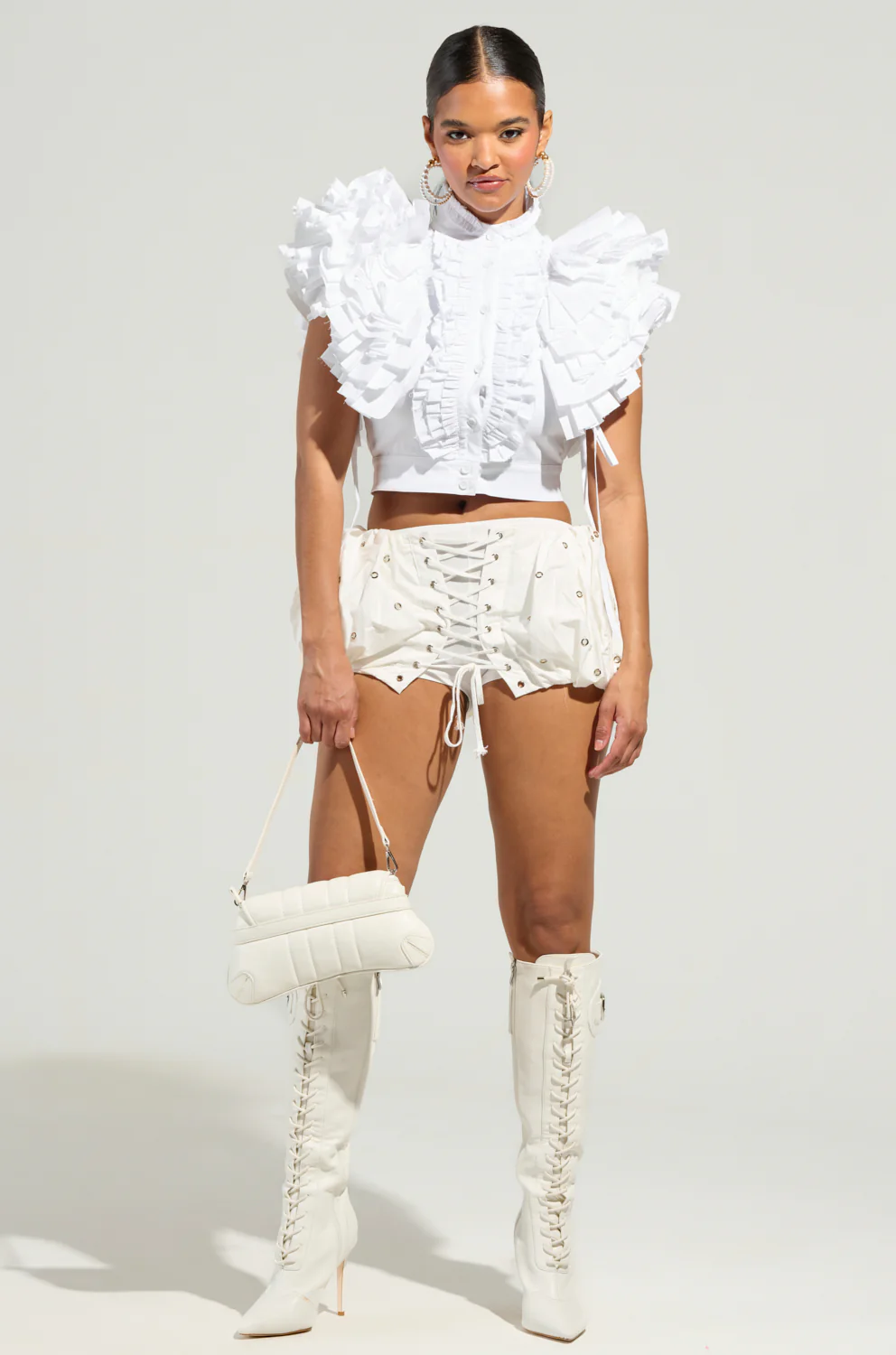 OVER AND OVER RUFFLE TOP - Image 5