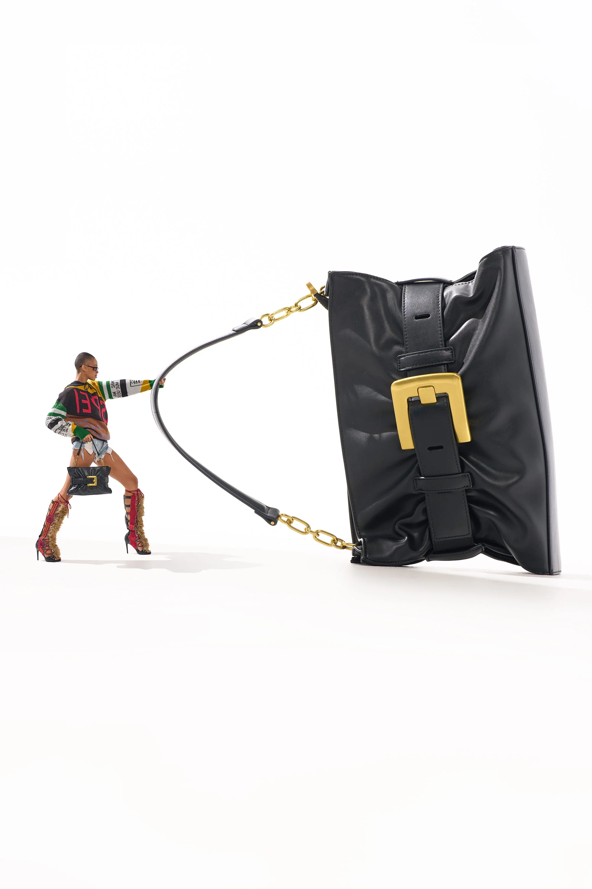 OVERSEAS BUCKLE CLUTCH
