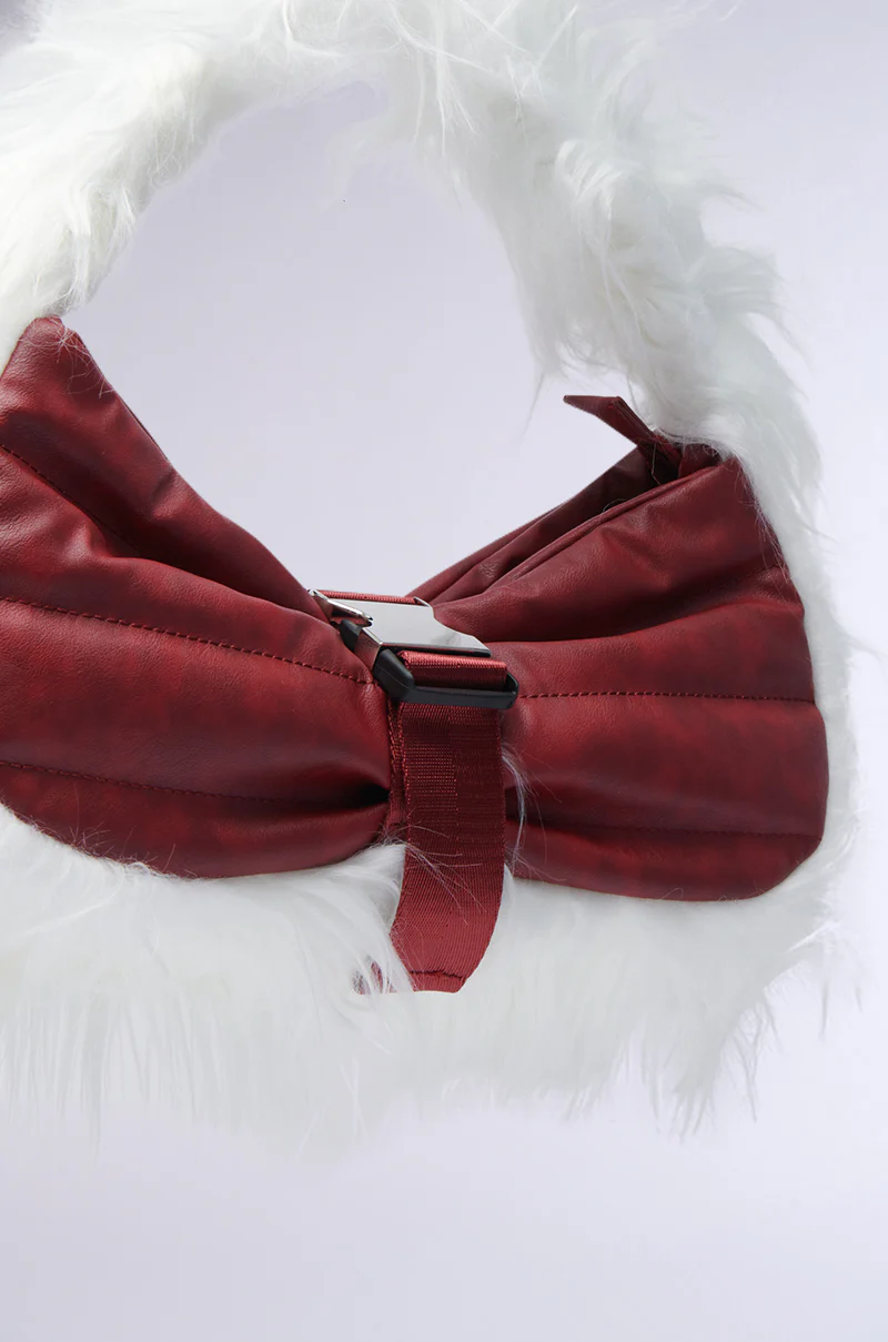 OVERZEALOUS FUR TRIM PURSE - Image 4