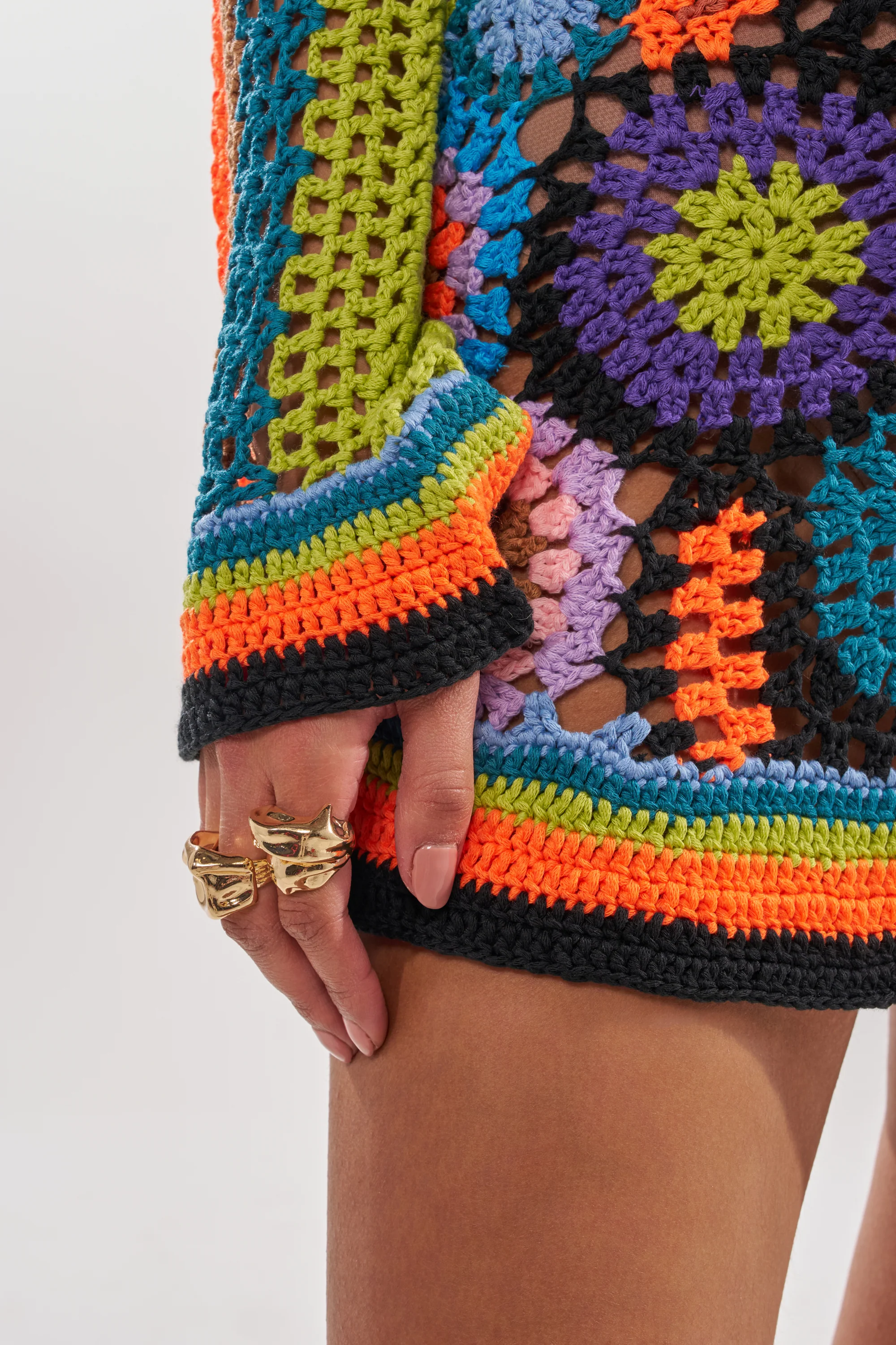 PARADISE FOUND KNIT MINI DRESS - Image 9