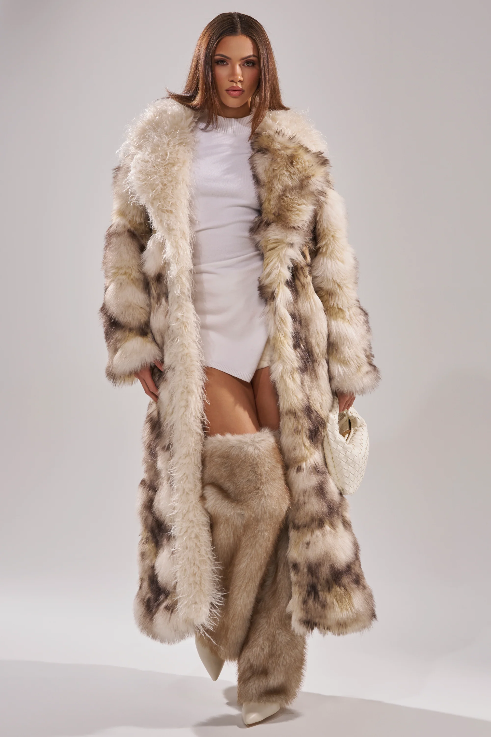 PARK AVENUE PATCHWORK FAUX FUR - Image 2
