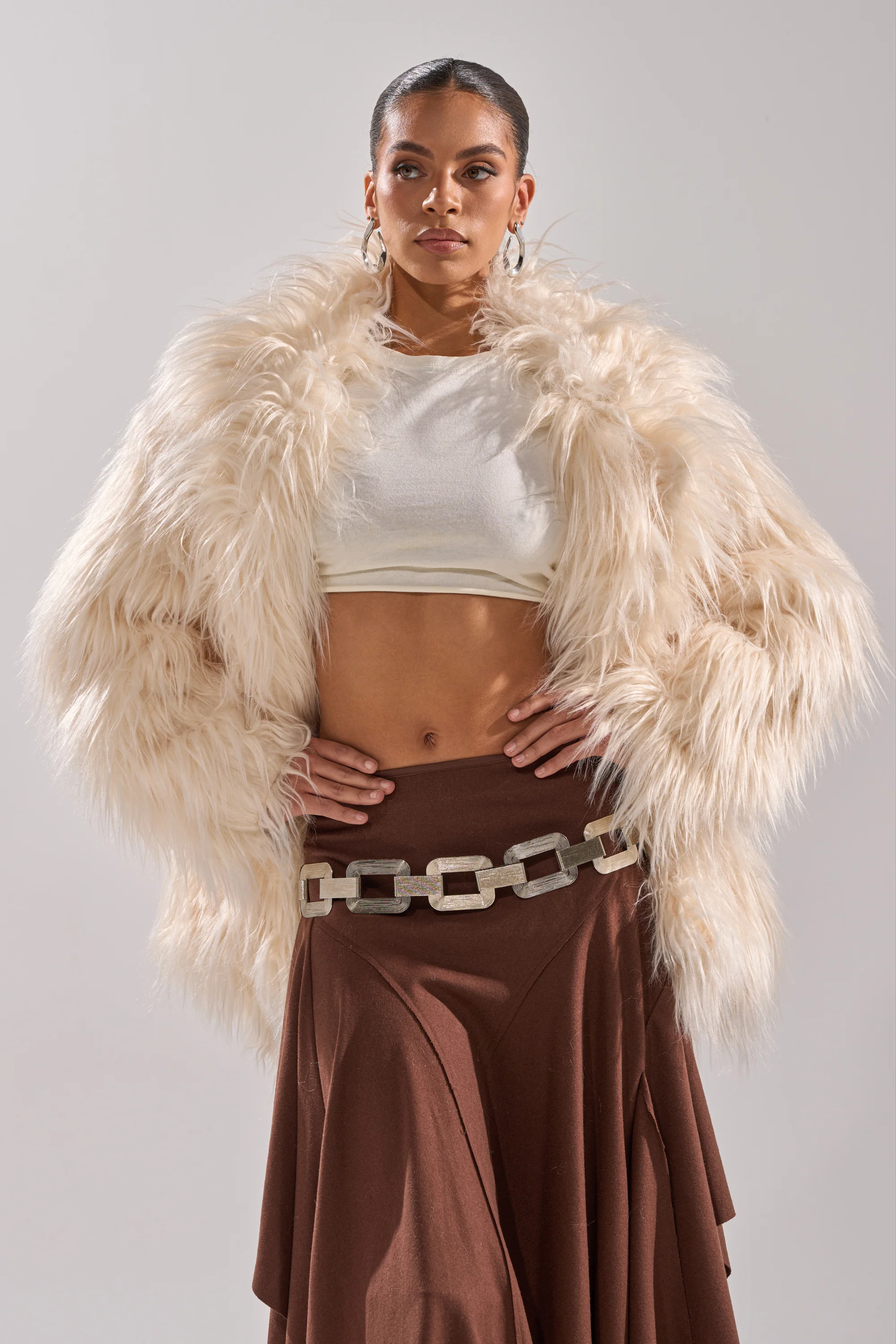 PARK CITY FAUX FUR COAT - Image 4