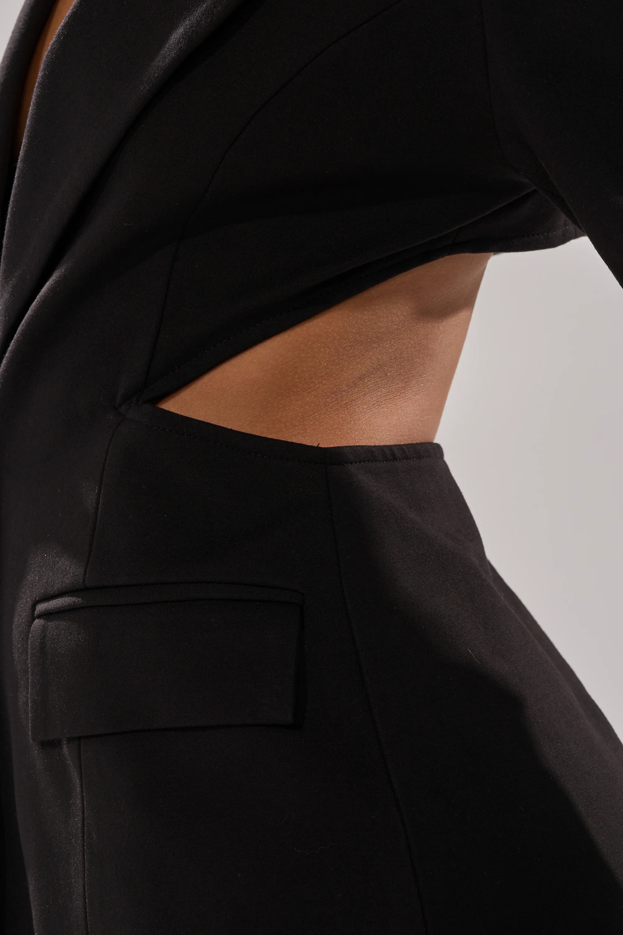 PARTY IN THE BACK CUTOUT BLAZER - Image 8