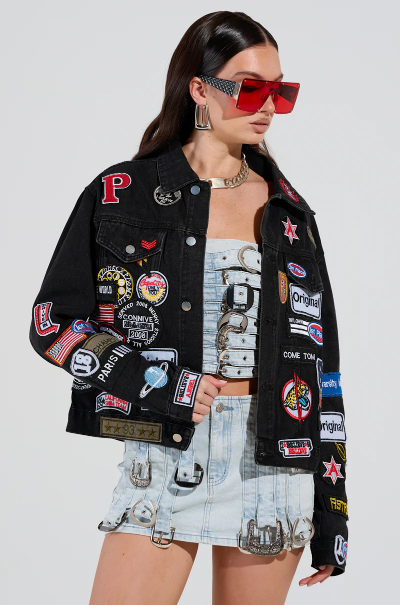 PATCH IT UP DENIM JACKET - Image 2