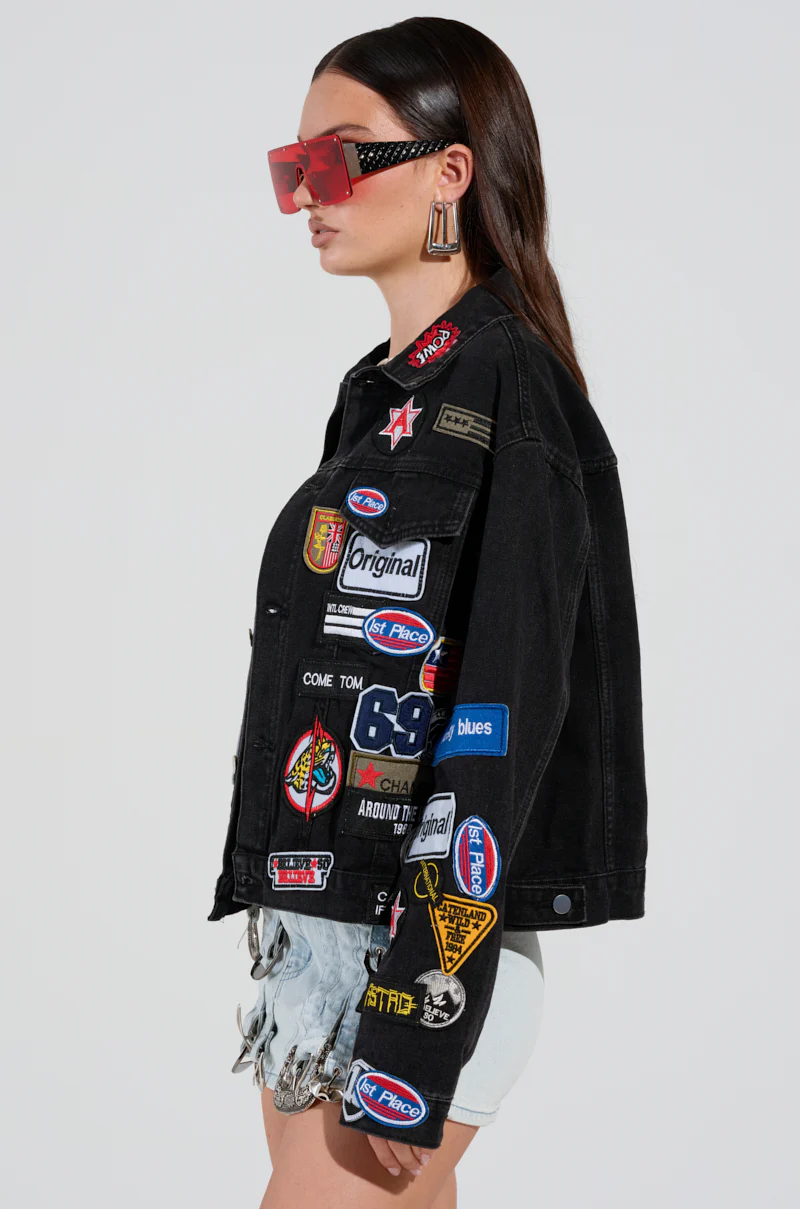 PATCH IT UP DENIM JACKET - Image 3